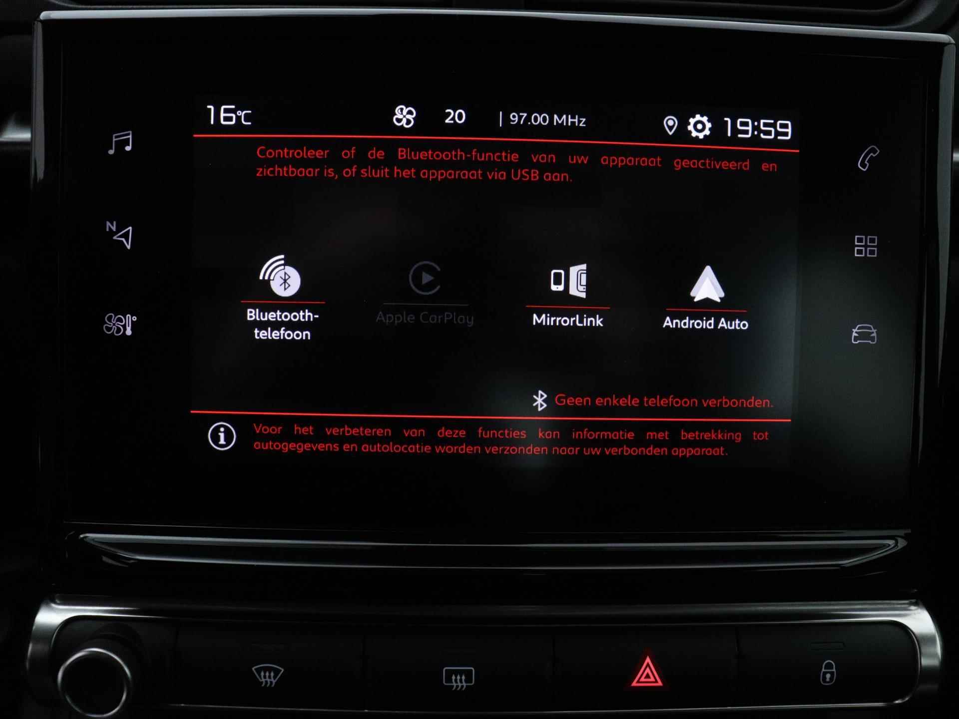 Citroen C3 C-Series 83pk | Facelift Model | Navigatie Via AppleCarPlay/AndroidAuto | Climate Control | Cruise Control | Voorstoelen Verwarmd | Bluetooth - 32/36