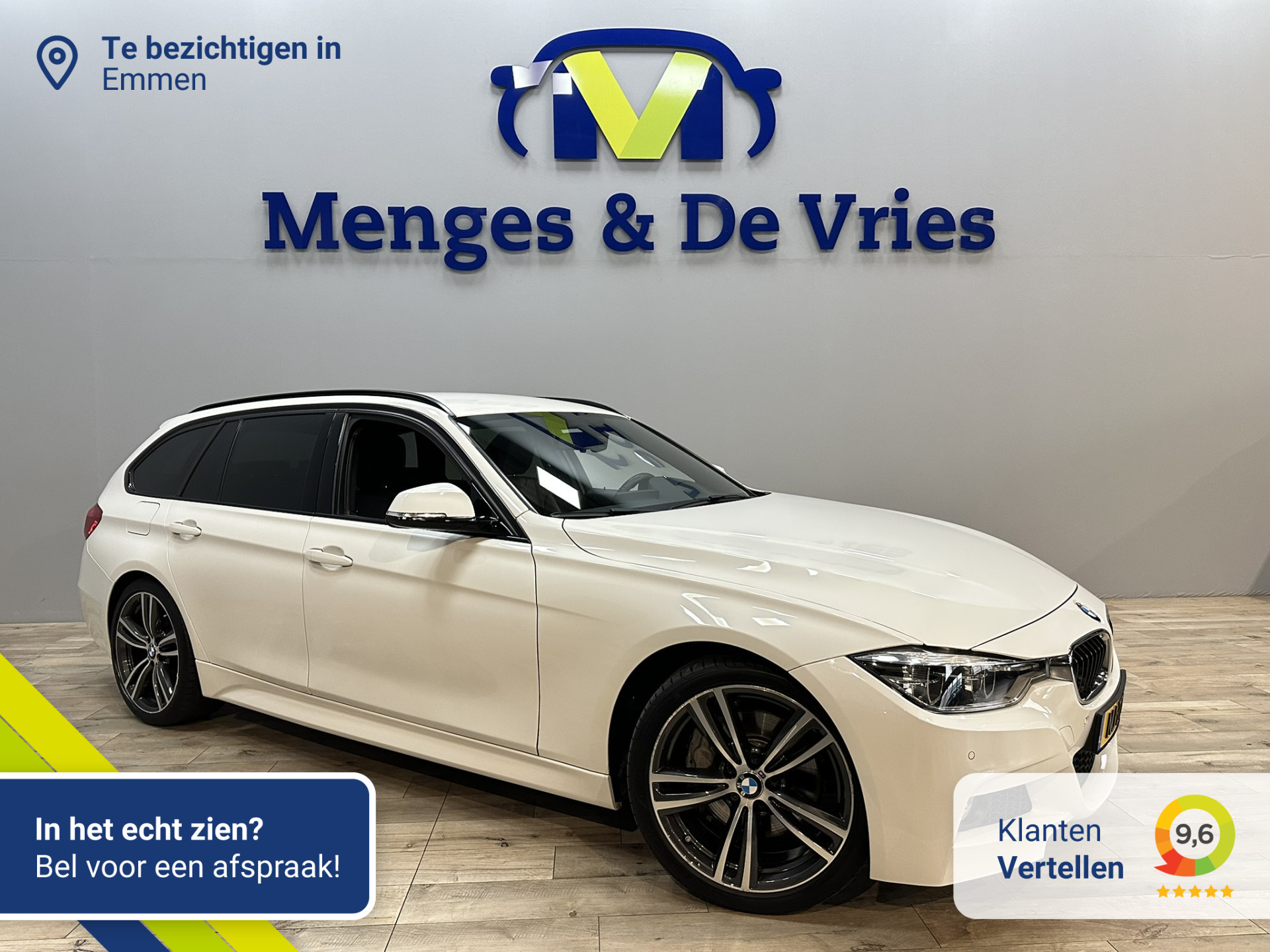 BMW 3 Serie Touring 340i 326 PK Centennial High Executive M Sport | 6 Cilinder | Airco ECC | LED | Navigatie | Leer | Trekhaak | Stoelverwarming | 19" velgen | DAB | Isofix | NAP |