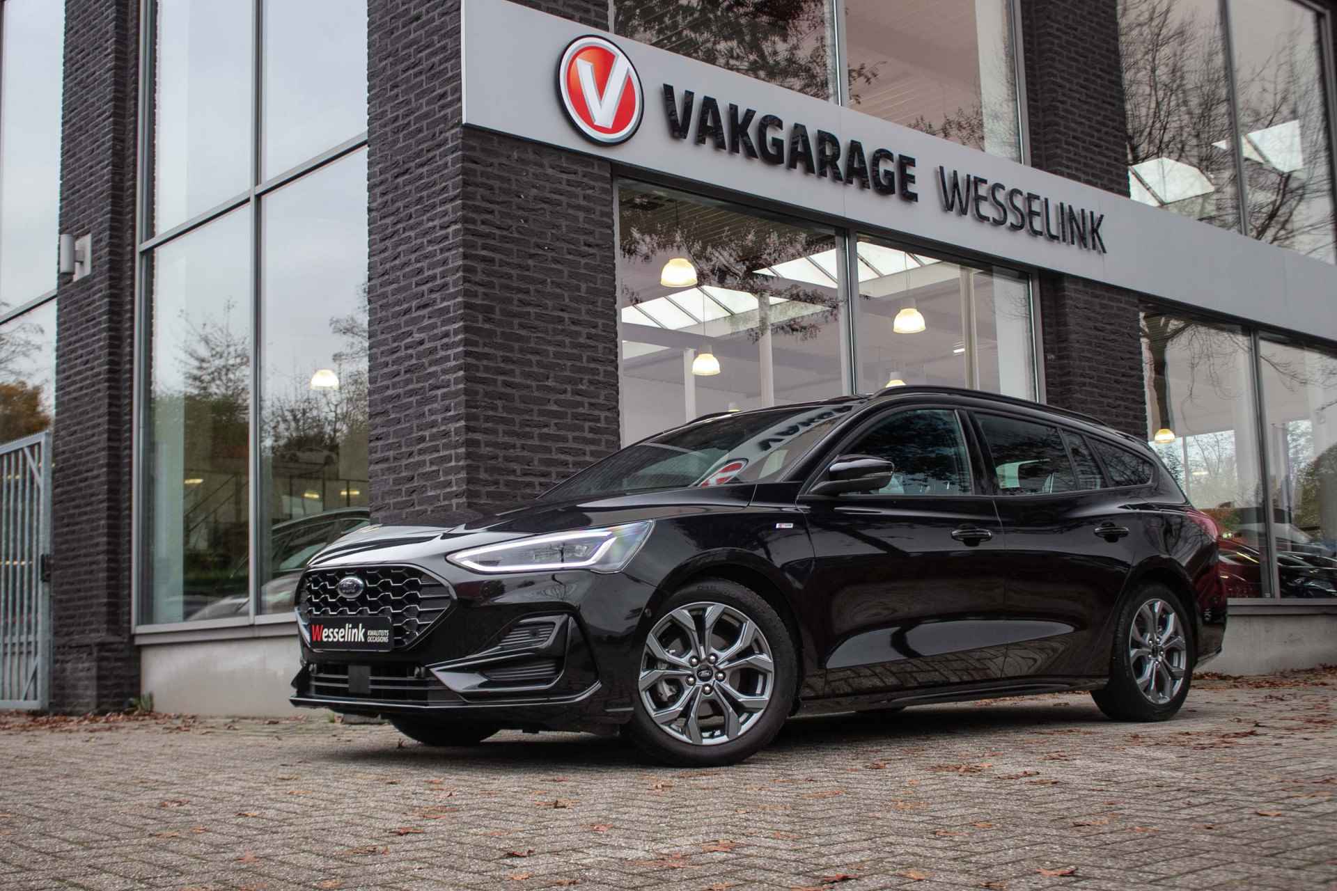 Ford FOCUS Wagon 1.0 EcoBoost Hybrid ST Line - All-in rijklrprs | Carplay | Adpt. cruise | Camera | Dode herk. - 11/36