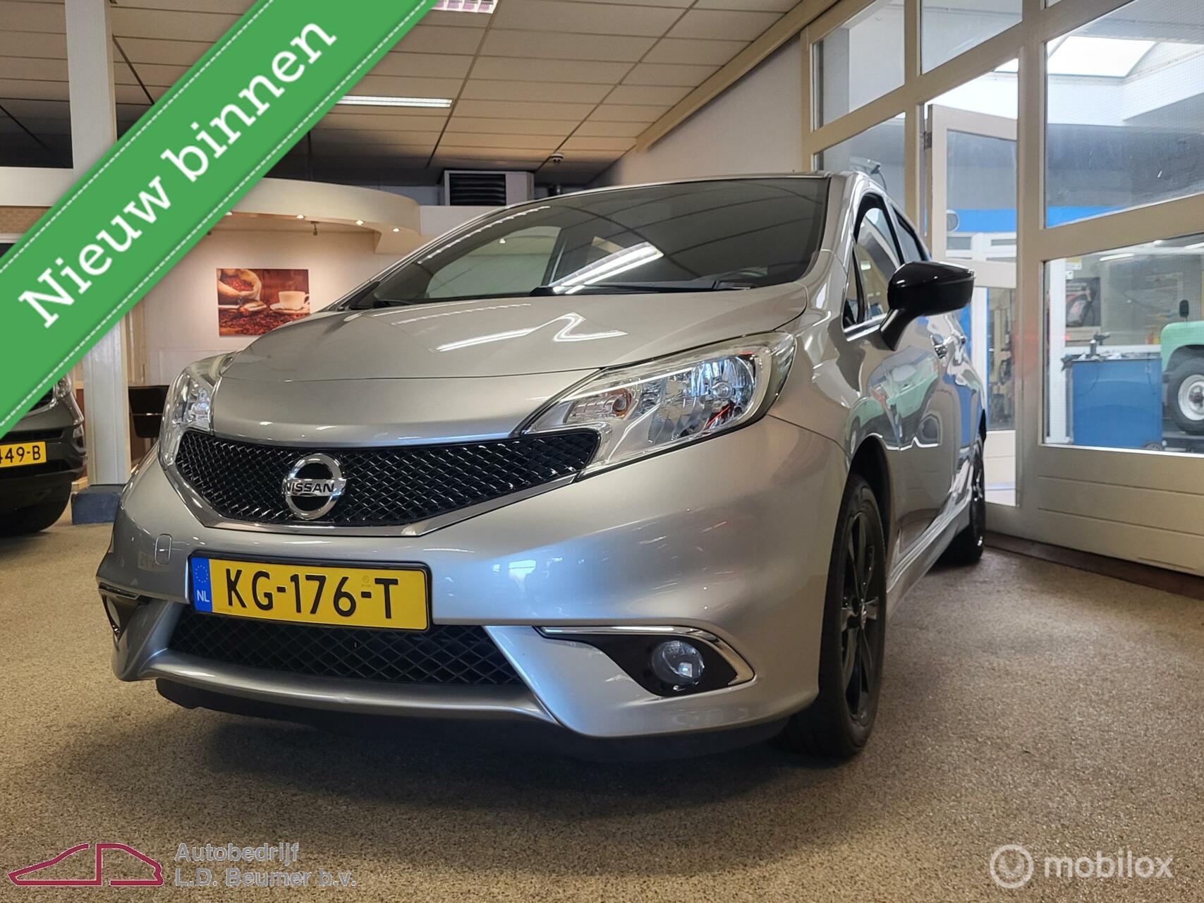 Nissan Note 1.2 Black Edition *NL, TRKHK, RIJKLAARPRIJS!*