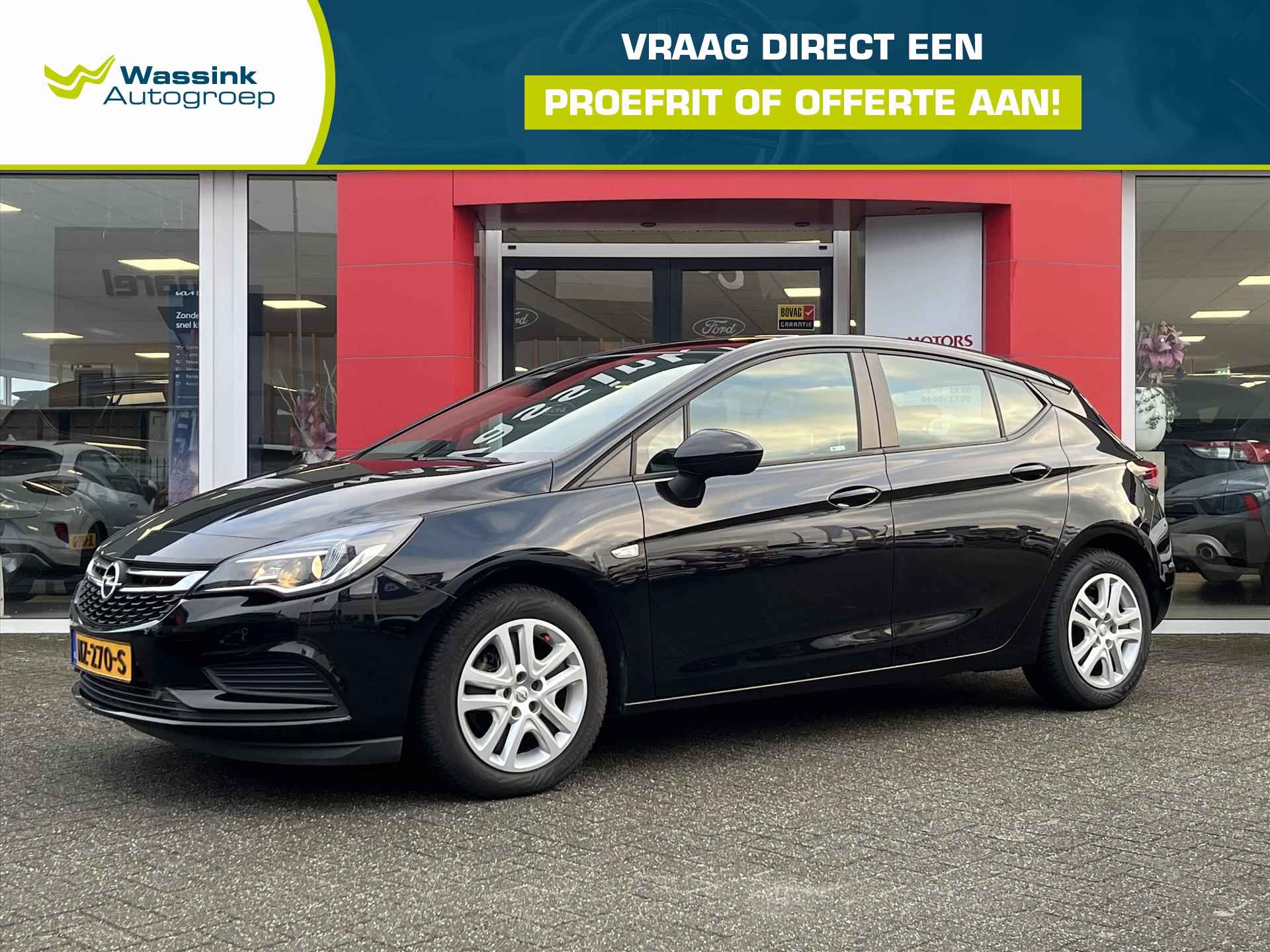 Opel Astra 1.0 Turbo 105pk Automaat Easytronic Online Edition | Airconditioning | Parkeer camera | Trekhaak | Navigatie | Carplay | - 1/25