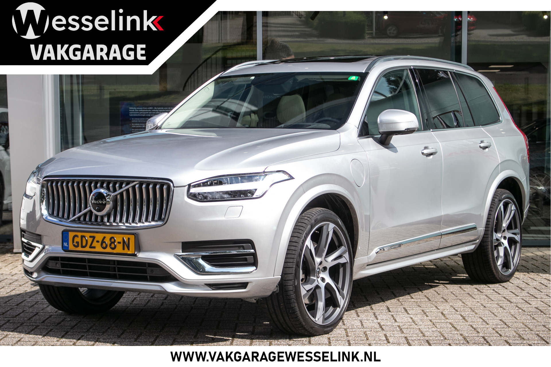 Volvo XC90 2.0 T8 Recharge AWD Inscription Exclusive - All in rijklaarprijs | 7 Pers. | Schuifdak | Luchtvering | Bowers Wilk.