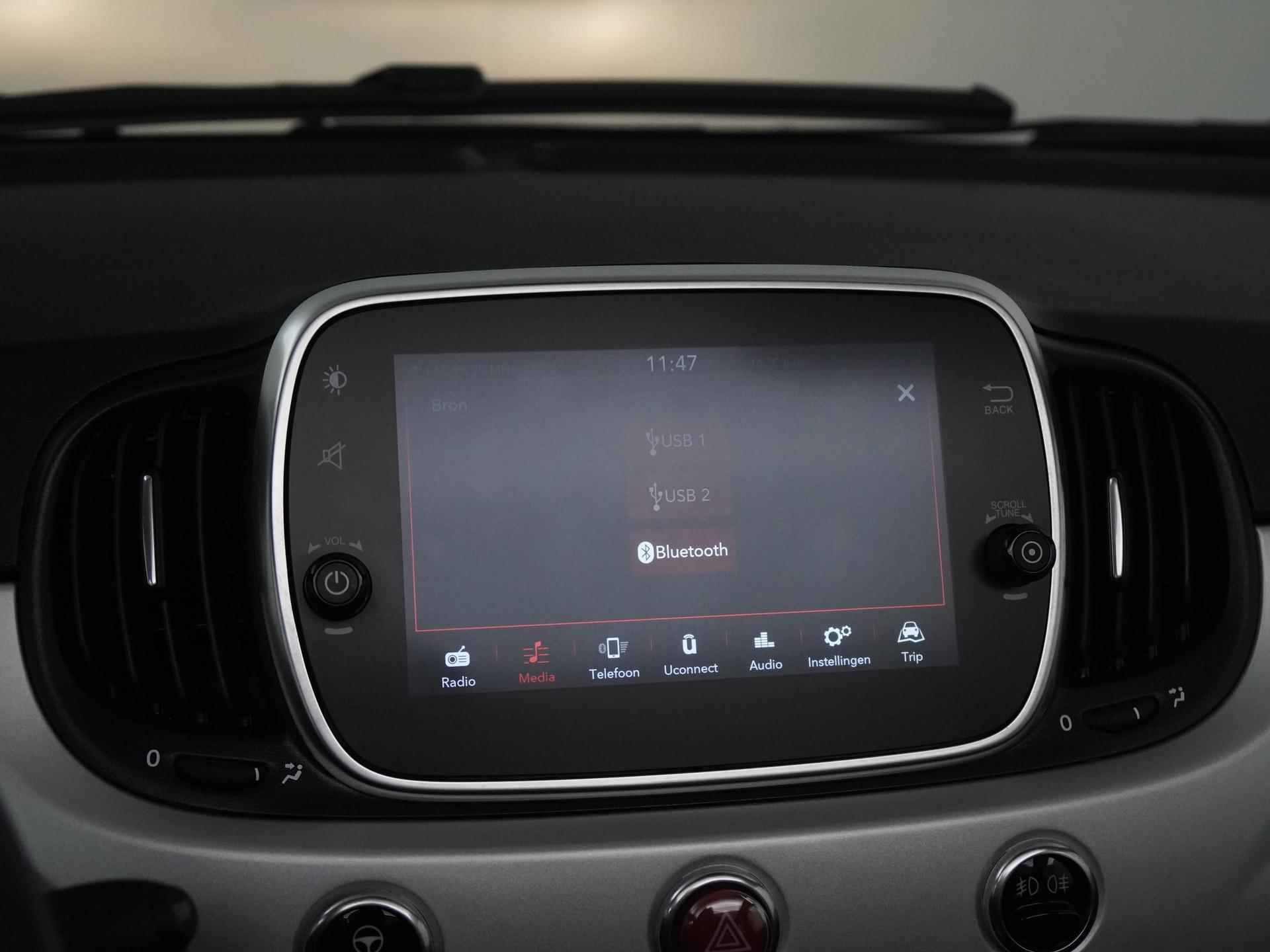 Fiat 500C Sport 1.0 Hybrid | Apple/Android Carplay | Lichtmetalen Velgen | Zondag Open! - 14/32