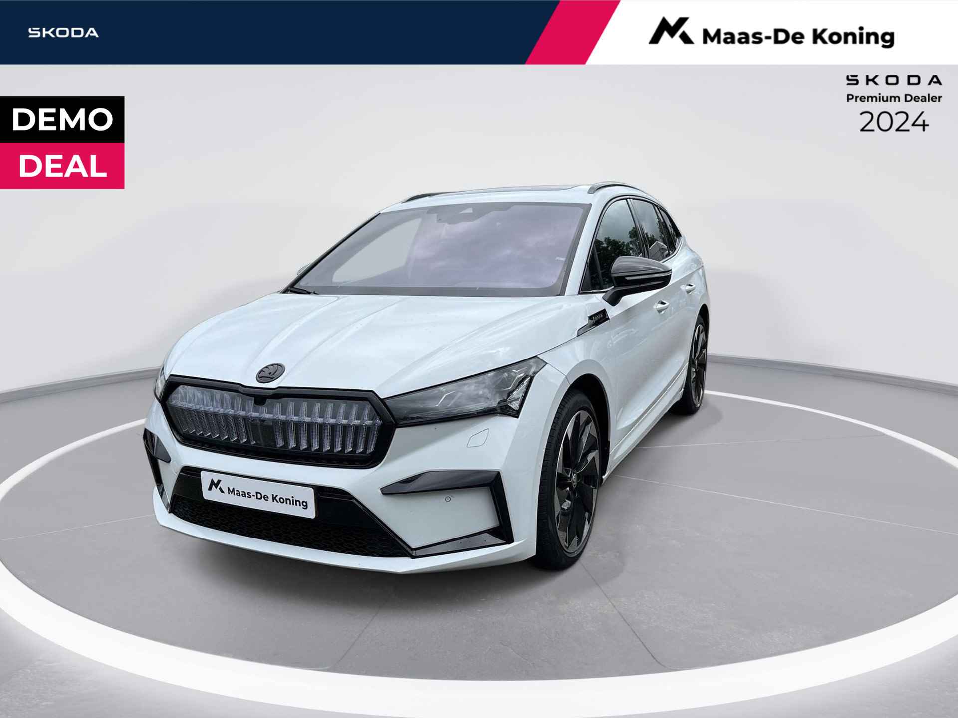 Skoda Enyaq 60 Sportline | Upgrade Business | 21 Supernova | Panoramadak| Demo deal!! - 1/12