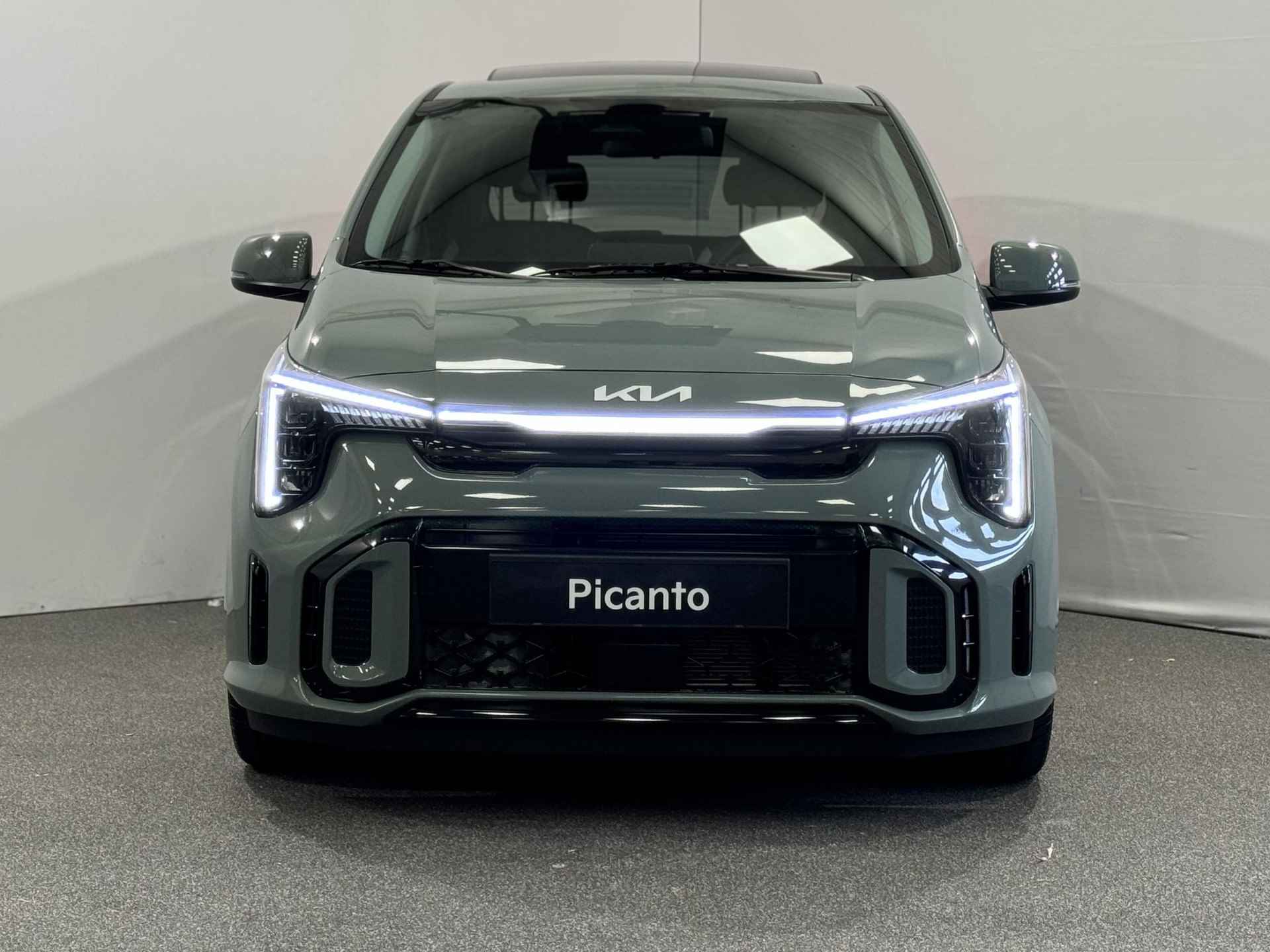 Kia Picanto 1.0 DPI GT-Line | €1.000 inruilvoordeel | Private lease vanaf €364,- p.m. | Apple Carplay & Android Auto | Schuifdak | Stoel & Stuurverwarming | Keyless Entry | Bel & bestel bij KIA Leiderdorp 071 760 06 00 | - 2/34