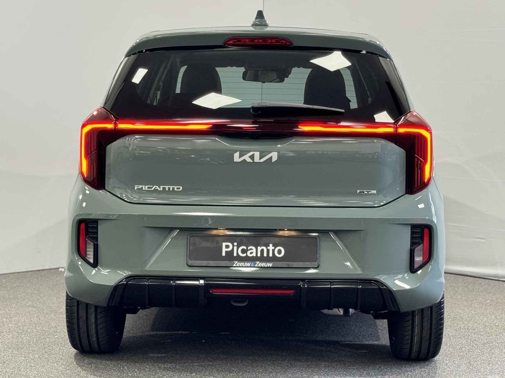 Kia Picanto 1.0 DPI GT-Line | €1.000 inruilvoordeel | Private lease vanaf €364,- p.m. | Apple Carplay & Android Auto | Schuifdak | Stoel & Stuurverwarming | Keyless Entry | Bel & bestel bij KIA Leiderdorp 071 760 06 00 | - 5/34