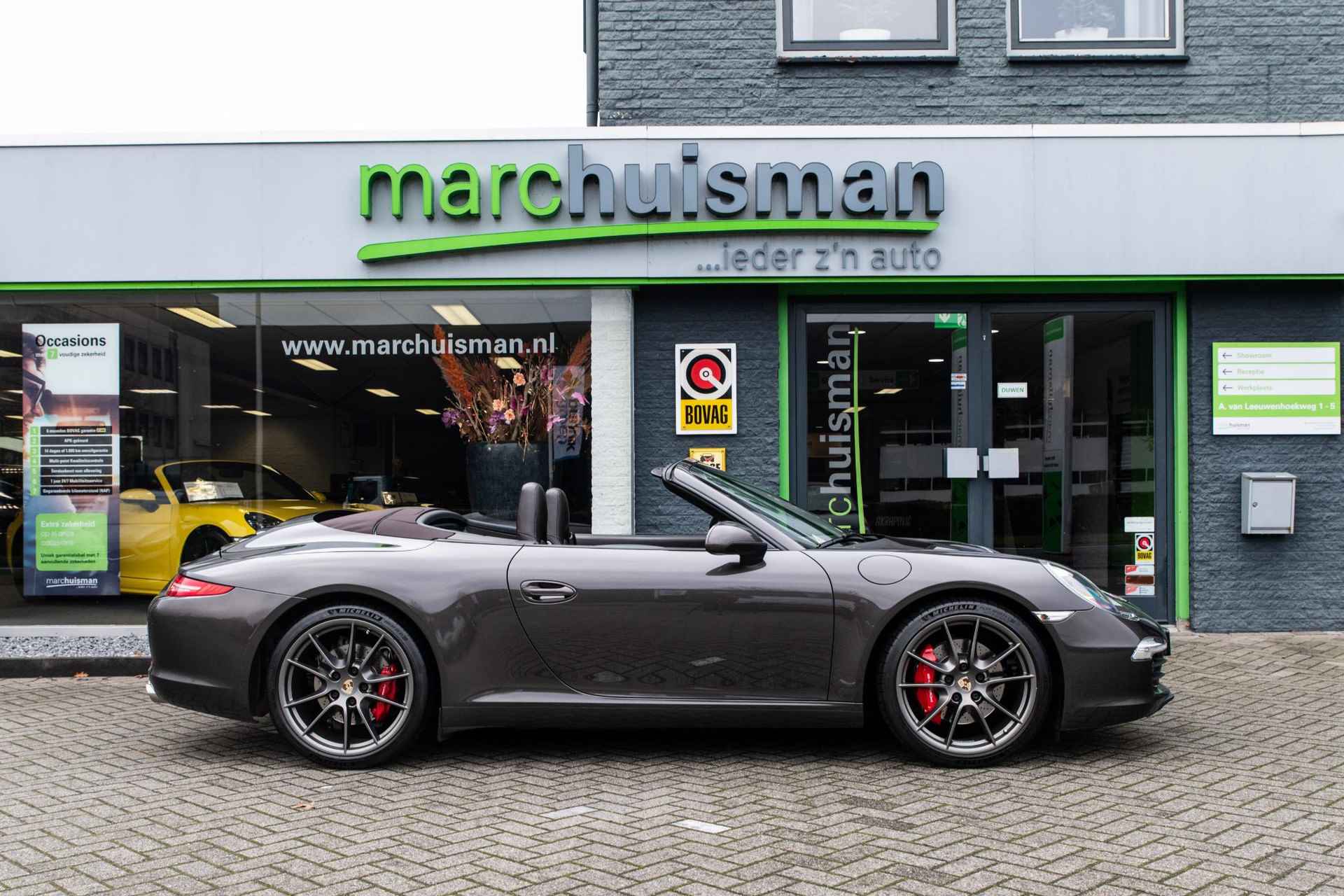 Porsche 911 Cabrio 3.8 Carrera S 991 PDK / LEDER INTERIEUR / NAVI - 3/55