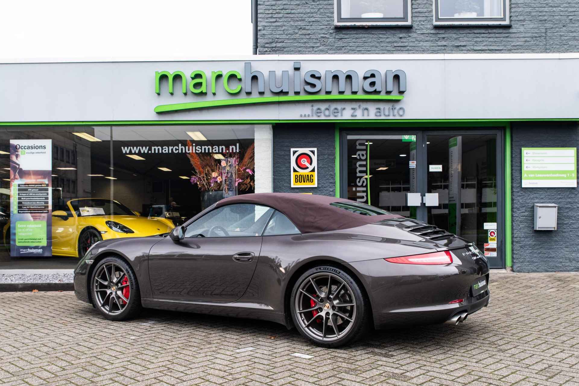 Porsche 911 Cabrio 3.8 Carrera S 991 PDK / LEDER INTERIEUR / NAVI - 7/55