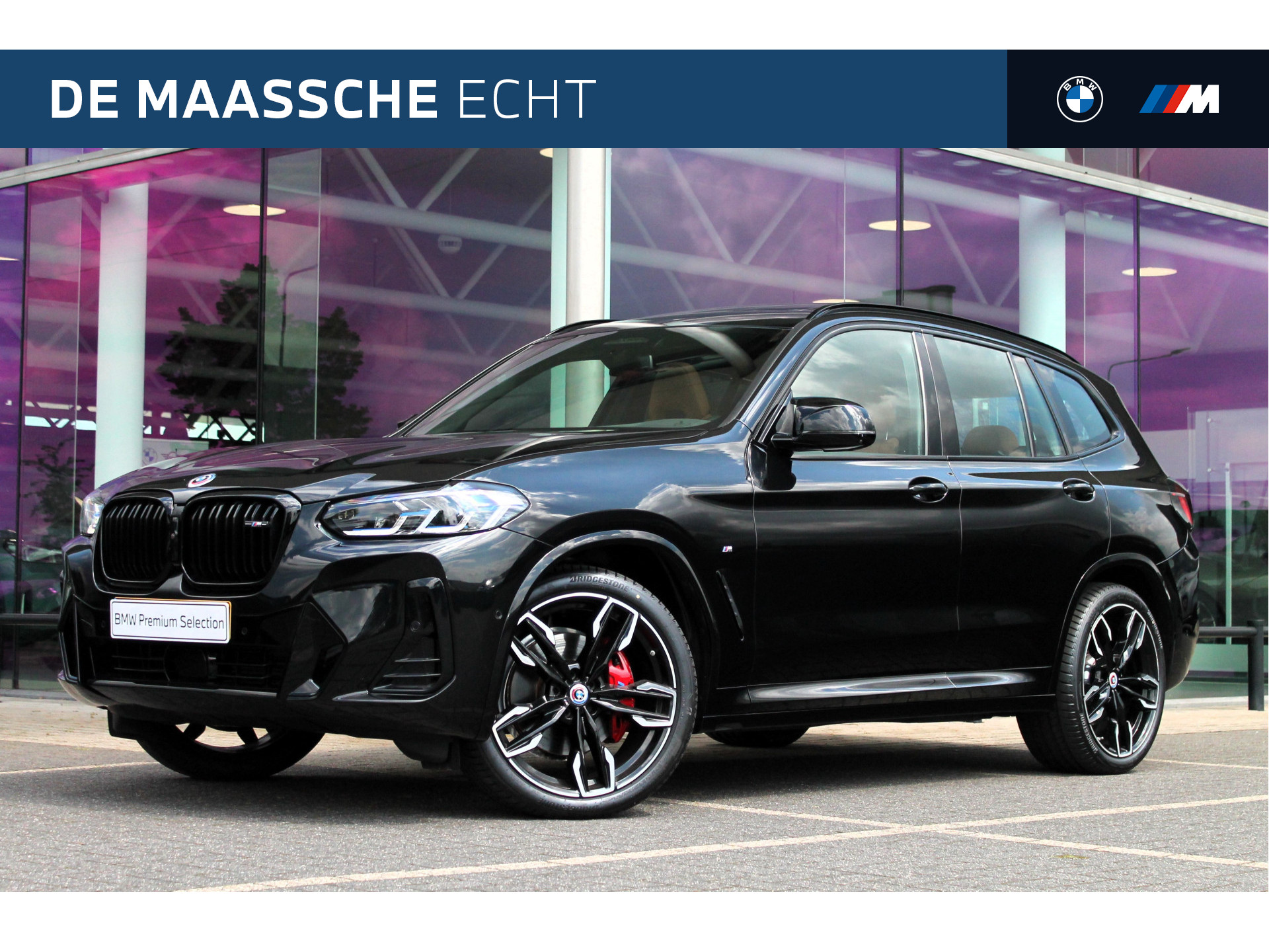 BMW X3 M40d xDrive High Executive Automaat / BMW M 50 Jahre uitvoering / Panoramadak / Laserlight / Trekhaak / M Sportstoelen / Adaptief M Onderstel / Parking Assistant Plus