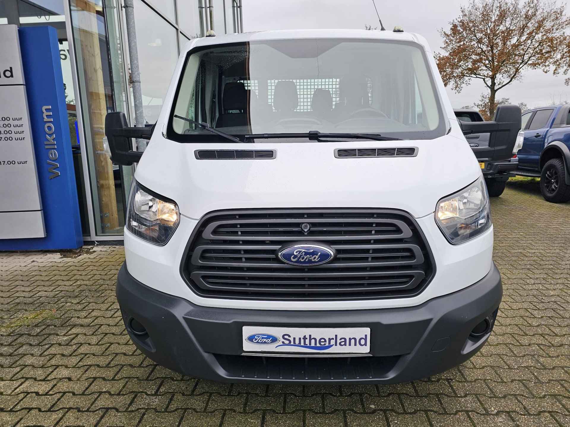 Ford Transit 350 2.0 TDCI L4H1 DC Trend | Dubbele Cabine | 7-zits | Trekhaak | USB | Bluetooth | Stuurwielbediening | Nette auto! - 8/21