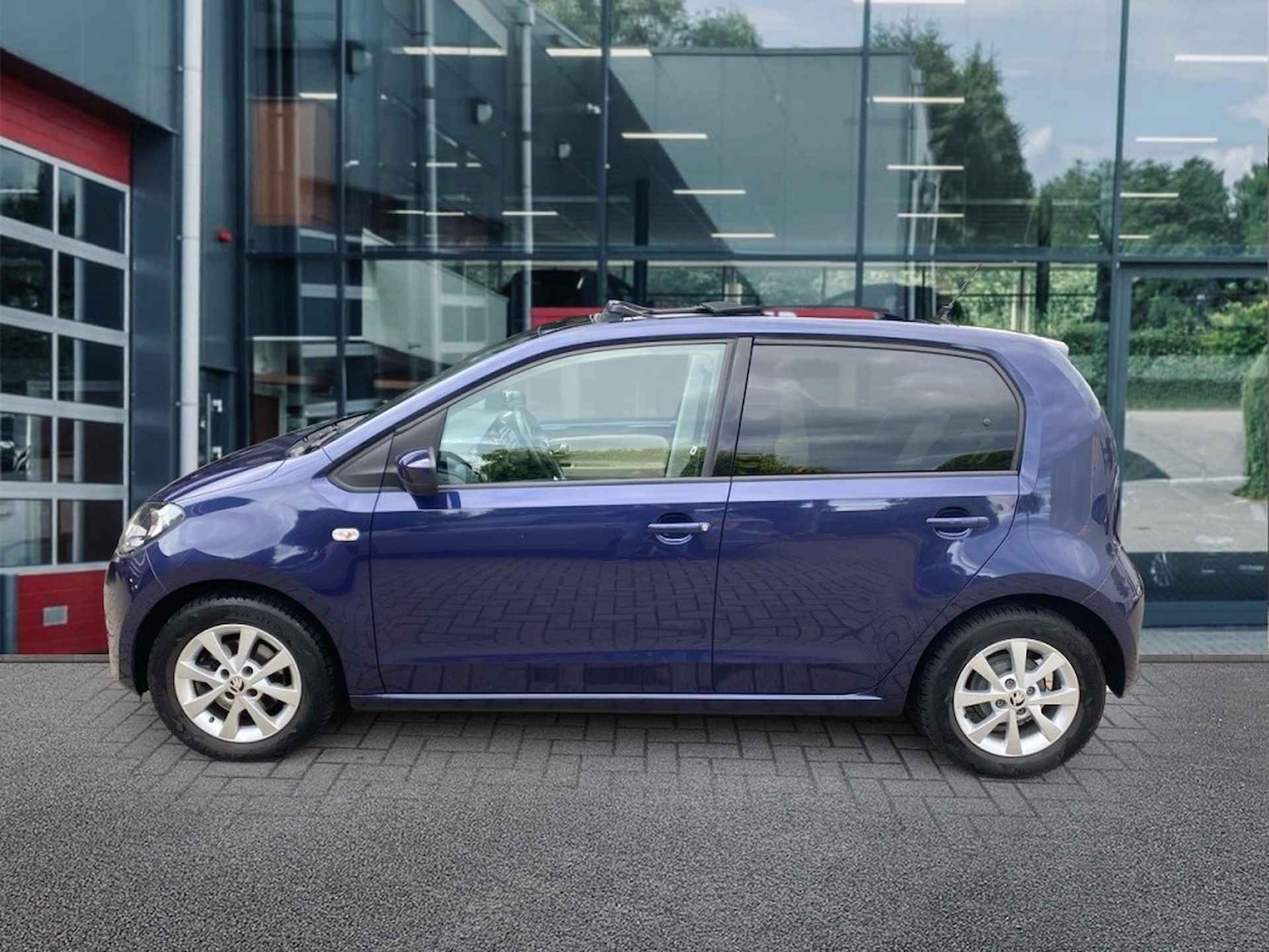 SKODA Citigo 1.0 GREENTECH STYLE AUTOMAAT! PANO-DAK/CRUISE/STOELVERW/PDC/BLUE - 8/21