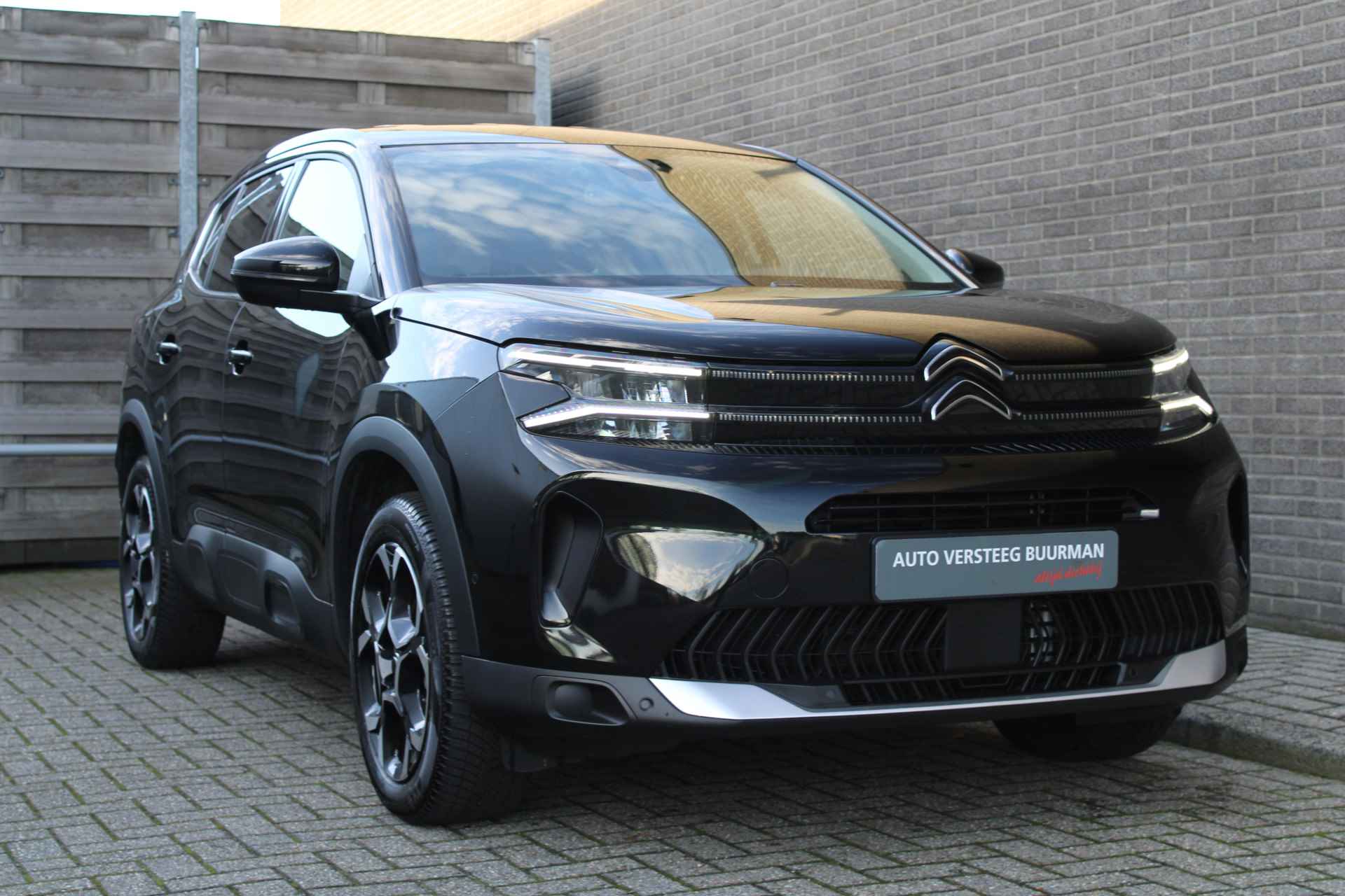 Citroën C5 Aircross 1.2 Hybrid 136 Max Luxe Lederen bekleding, 360 camera, navigatie, elekr. stoelen, CruiseControl, Applecarpl./Andr. Auto - 37/41