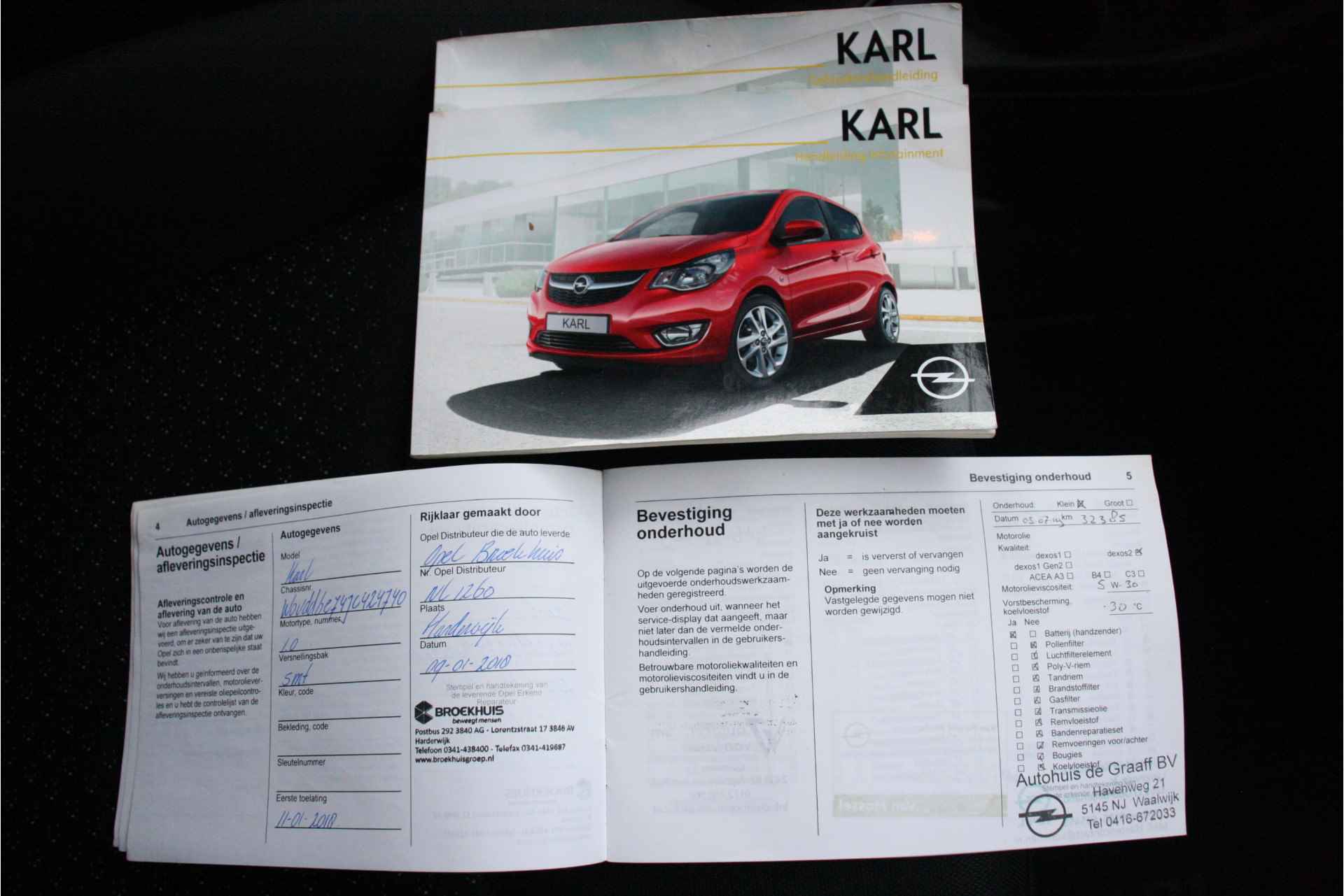 Opel KARL 1.0 75PK 5-DRS EDITION+ / AIRCO / LED / PDC / BLUETOOTH / CRUISECONTROL / 1E EIGENAAR / NIEUWSTAAT !! - 29/30