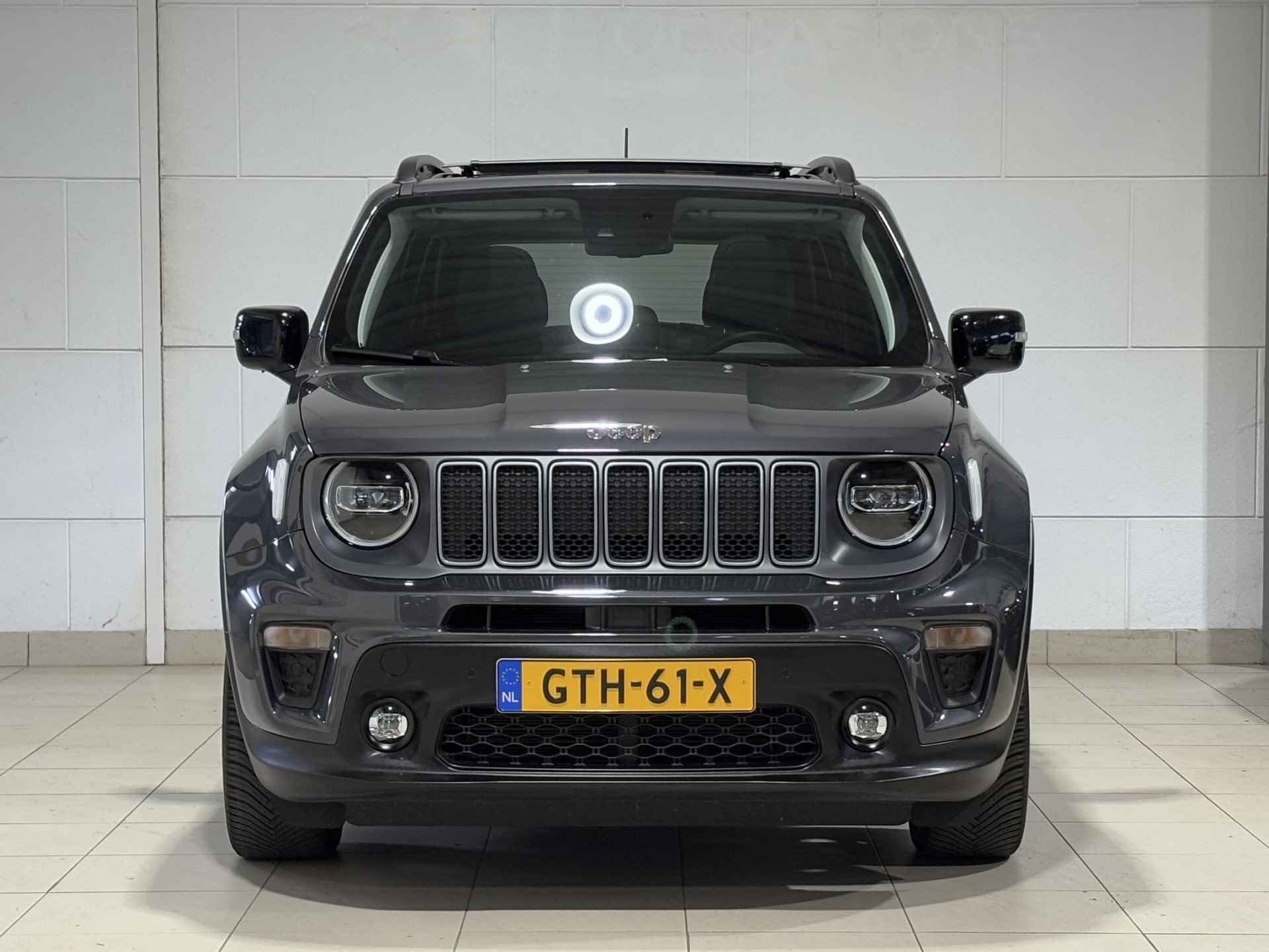 Jeep Renegade SUV 1.5T e-Hybrid S 130pk AUTOMAAT | SCHUIF/KANTELDAK | LEDER | NAVI | CAMERA | STOEL+STUURVERW. | KEYLESS ENTRY | ADAPTIVE CRUISE | FULL-LED KOPLAMPEN | - 6/62