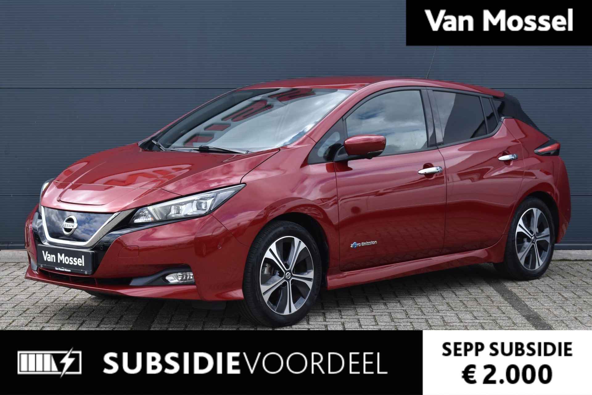 Nissan LEAF Tekna 40 kWh 150pk | ProPILOT | Navigatie | Stoelverwarming | 360 Camera | Adaptieve Cruise Control | DAB - 1/37