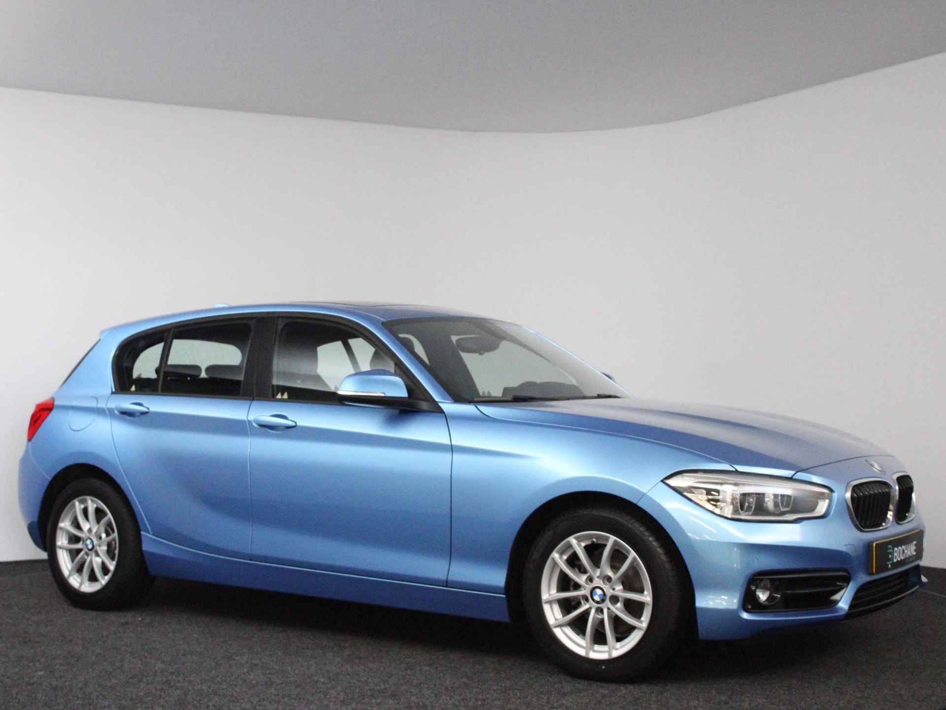 BMW 1-serie 118i Sport Line Edition  | Automaat | Open dak | Stoelverwarming | Navi | LMV | Cruise | Bluetooth | - 7/52