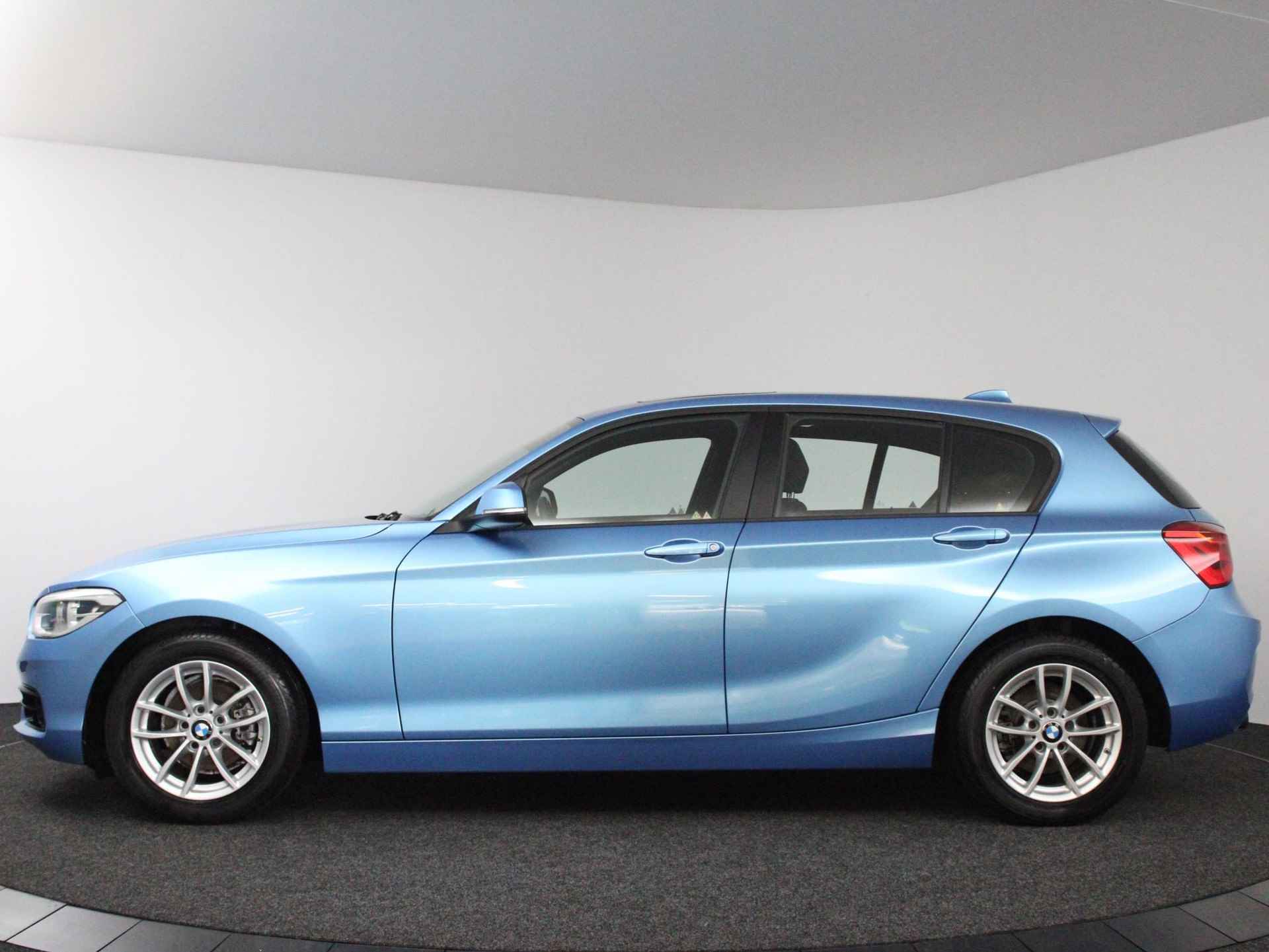 BMW 1-serie 118i Sport Line Edition  | Automaat | Open dak | Stoelverwarming | Navi | LMV | Cruise | Bluetooth | - 32/52