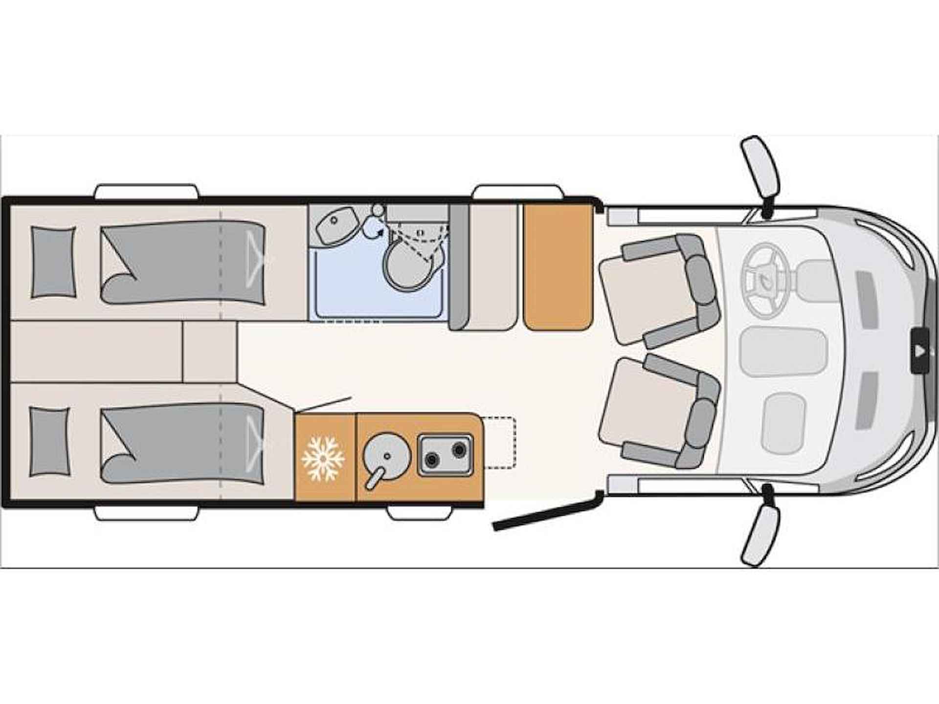 Dethleffs Globebus Camp T 4 Automaat - 9/10