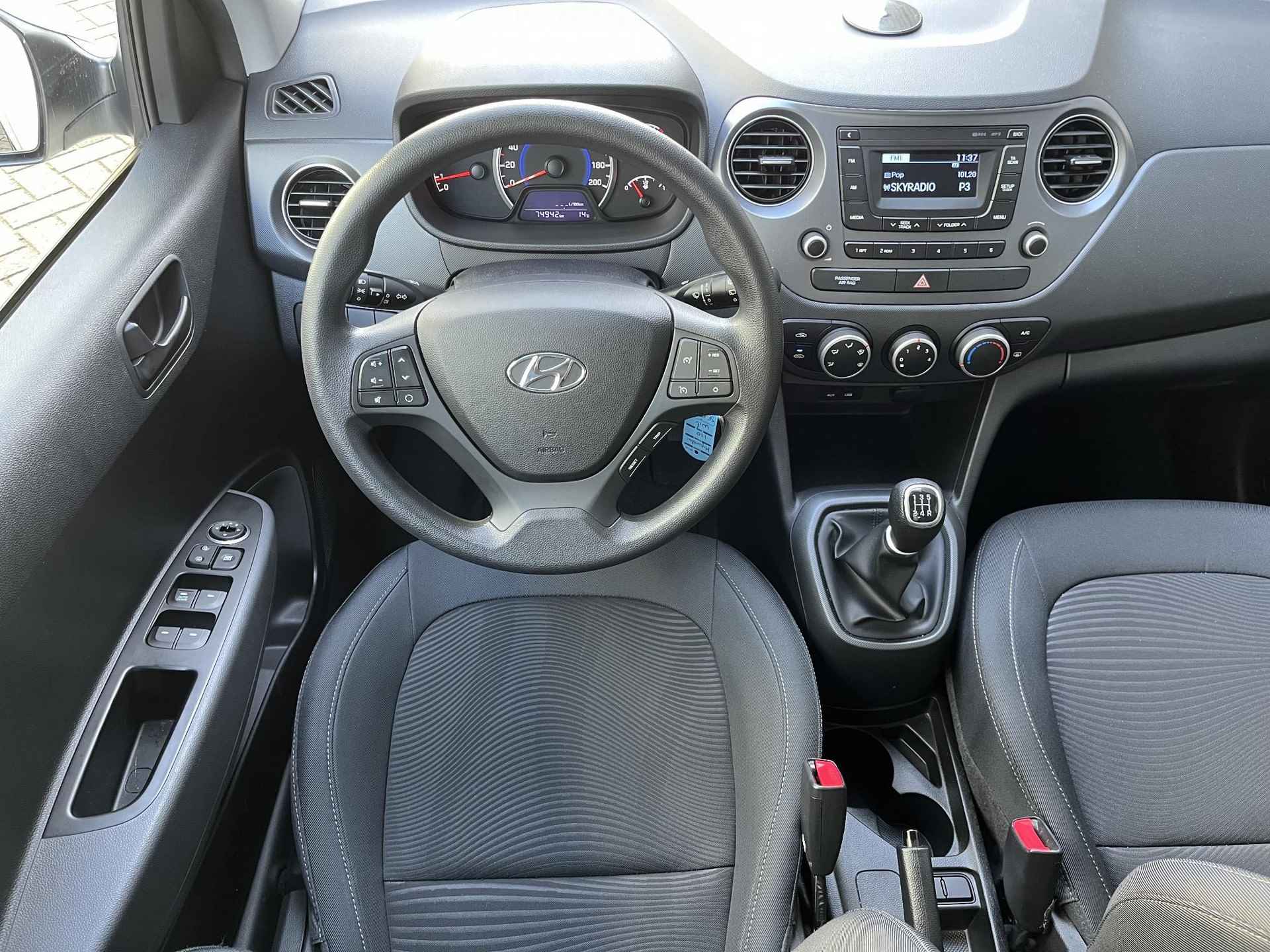 Hyundai i10 1.0i Comfort | Cruisecontrol | Airco | Compacte 5drs | - 12/42