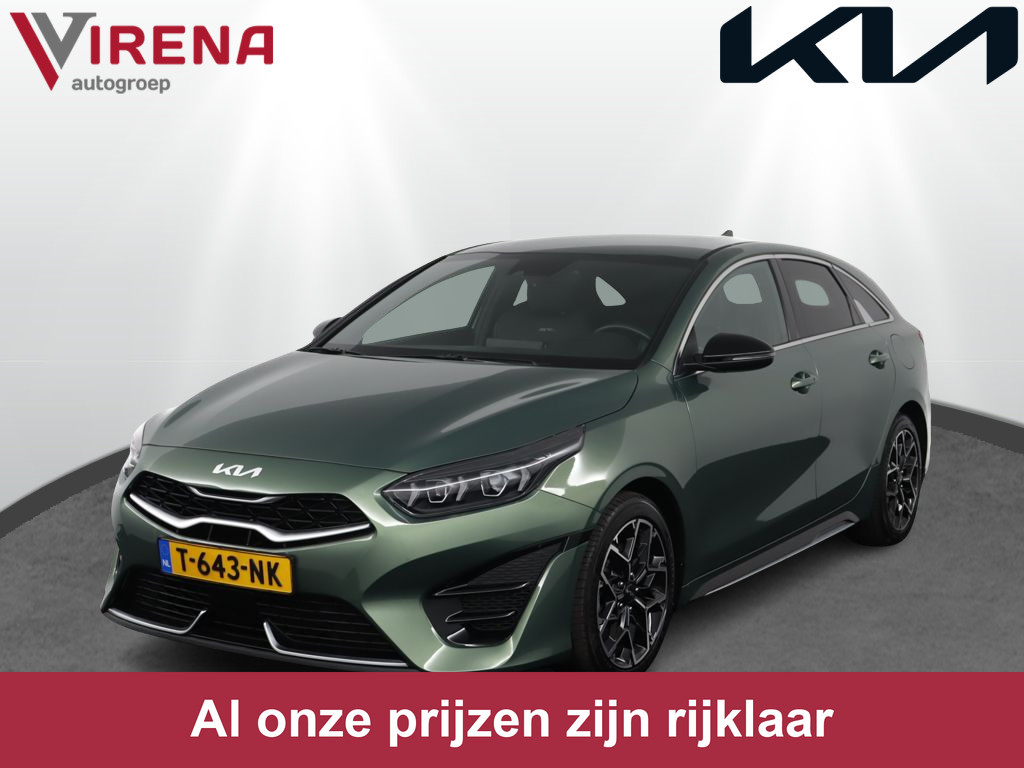 Kia ProCeed 1.5 T-GDi GT-Line - LED-verlichting - LM-Velgen - Navigatie - Camera - Adapt. Cruise Control - Climate Control - Fabrieksgarantie t/m 07-2030