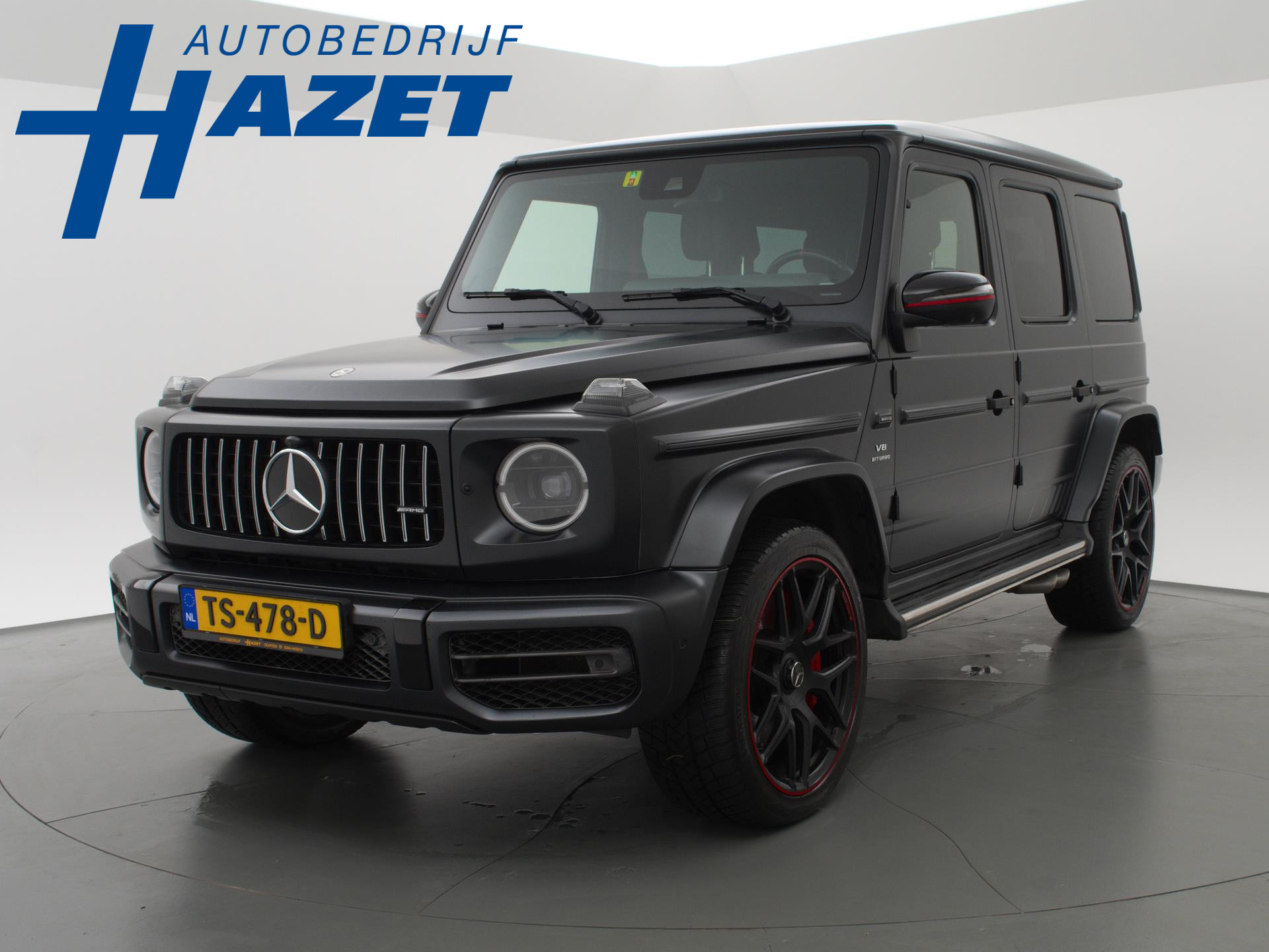 Mercedes-Benz G-klasse 63 AMG 585 PK EDITION 1 MAGNO MAT ZWART *BTW* ORIG. NL