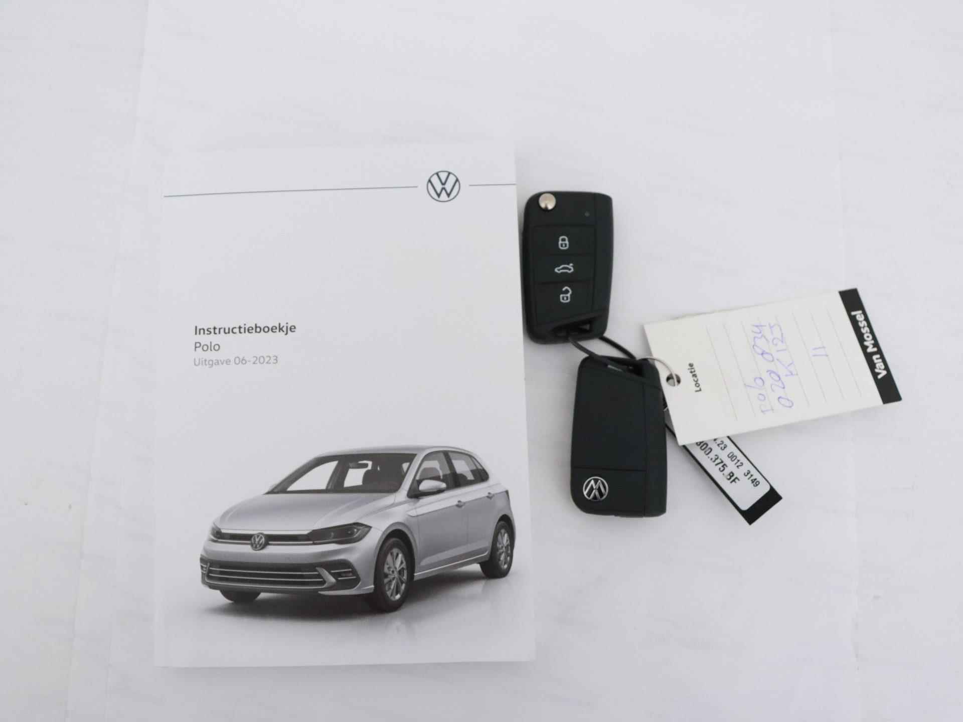 Volkswagen Polo 1.0 TSI Life | DEMO AUTO | AIRCO | APPLE CARPLAY / ANDROID AUTO | PARKEERSENSOREN | ADAPTIVE CRUISE CONTROL | LICHTMETALEN VELGEN | BESCHIKBAAR PER 06-08-2024 | - 18/21