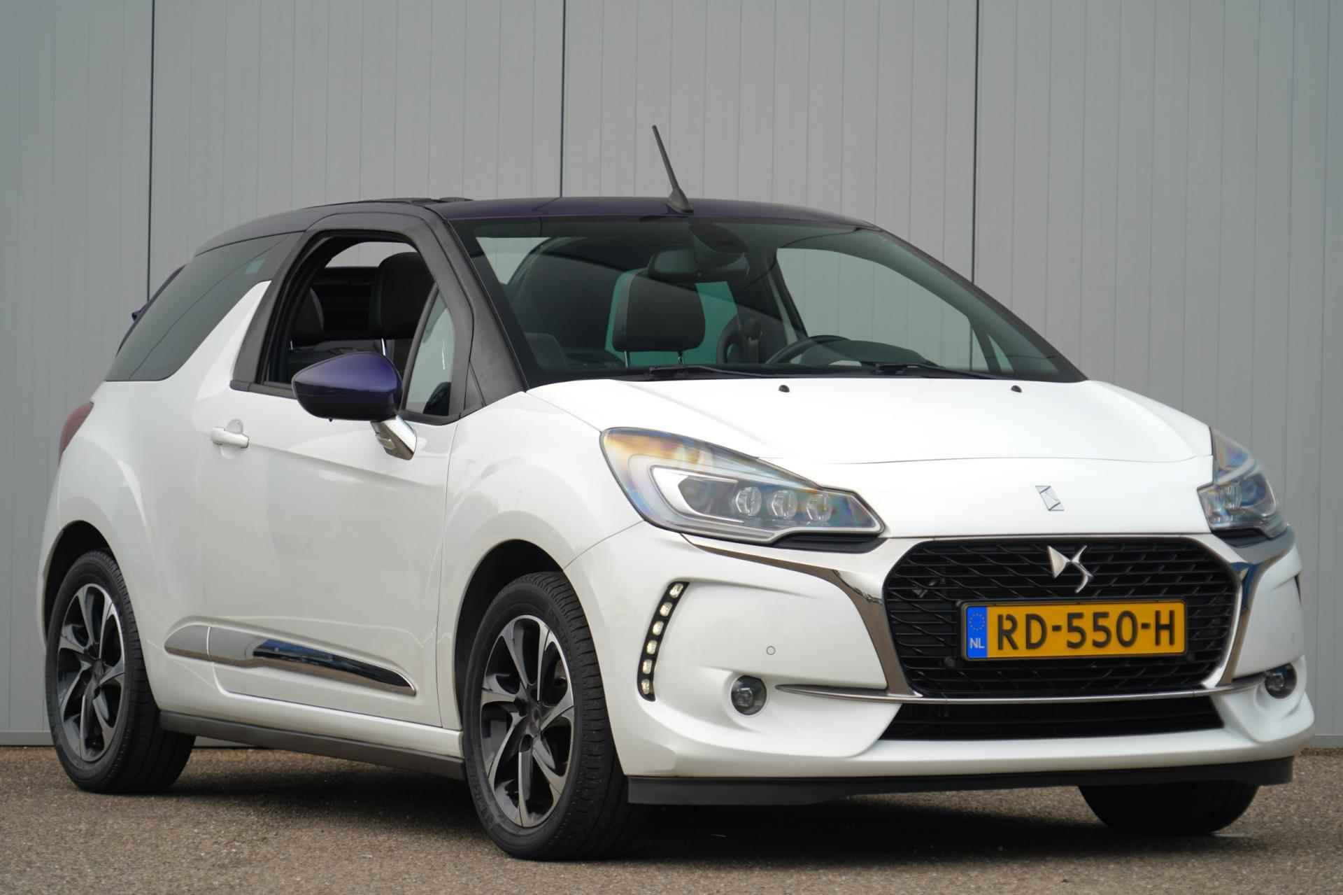 DS 3 Cabrio 1.2 PureTech So Chic / Navi / Camera / Cruise / Led / HiFiSystem / 1e Eig. / 39dkm NAP / NL-Auto! - 30/41