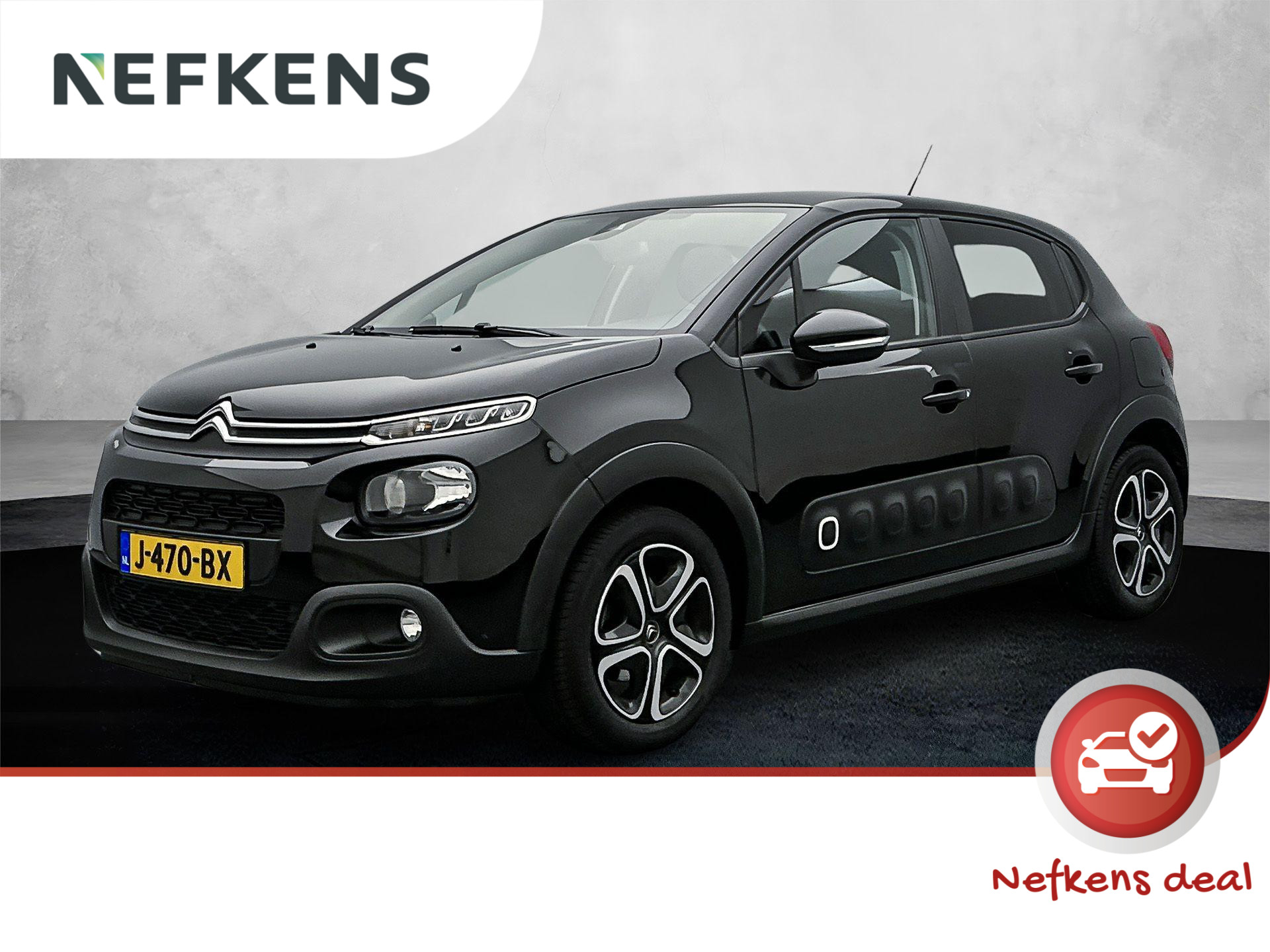 Citroen C3 Feel Edition 82 pk | Navigatie | Parkeersensoren Achter | LED Dagrijverlichting | DAB Ontvanger | Start/Stop Systeem | Buitenspiegels Elektrisch Verstel - en Verwarmbaar | Climate Control | Cruise Control | Apple Carplay/Android Auto |