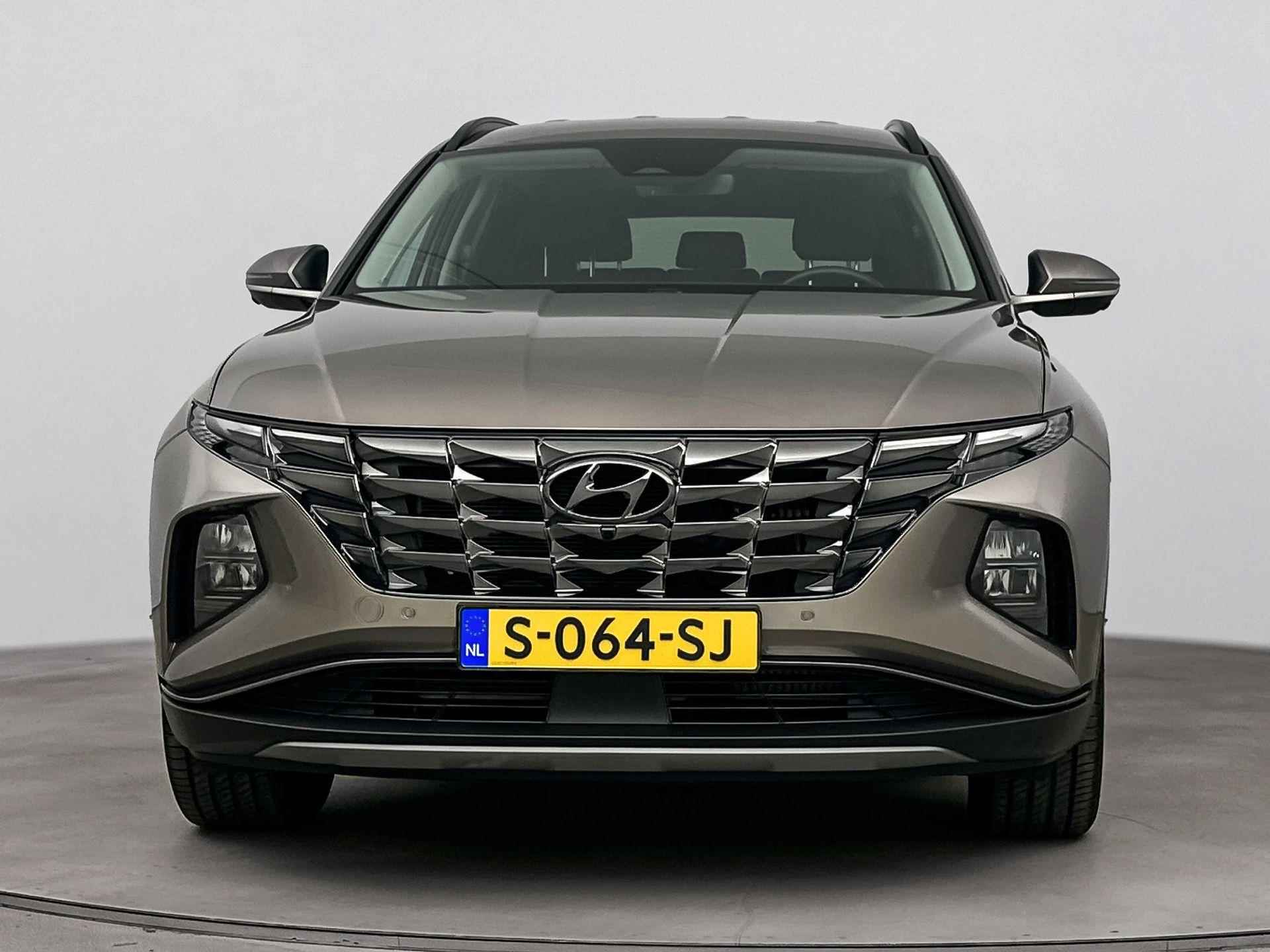 Hyundai Tucson 1.6 T-GDI HEV PREMIUM | NAVI | CLIMA | CRUISE | 360 CAMERA | LEDER | STOEL & STUURVERWARMING | 19'' LM VELGEN | TREKGEWICHT 1650 KG! | FABRIEKSGARANTIE GELDIG T/M 2-2029! | - 5/32