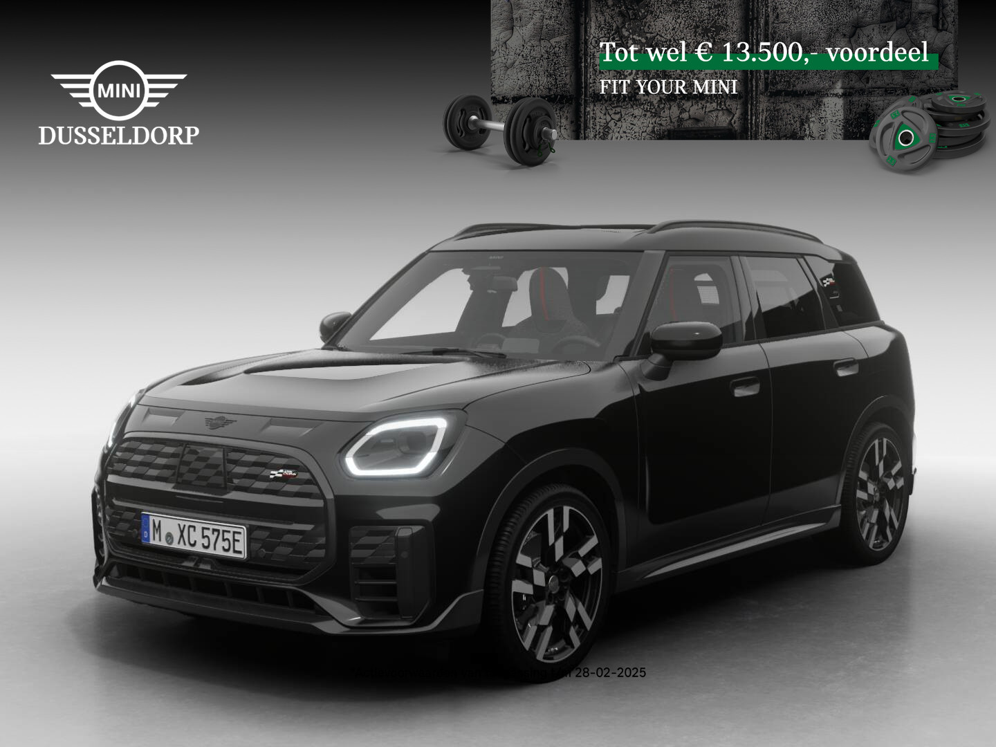 MINI Countryman E John Cooper Works Pakket M Plus PRIVATE LEASE EUR 699,- (48 mnd/10.000 km)