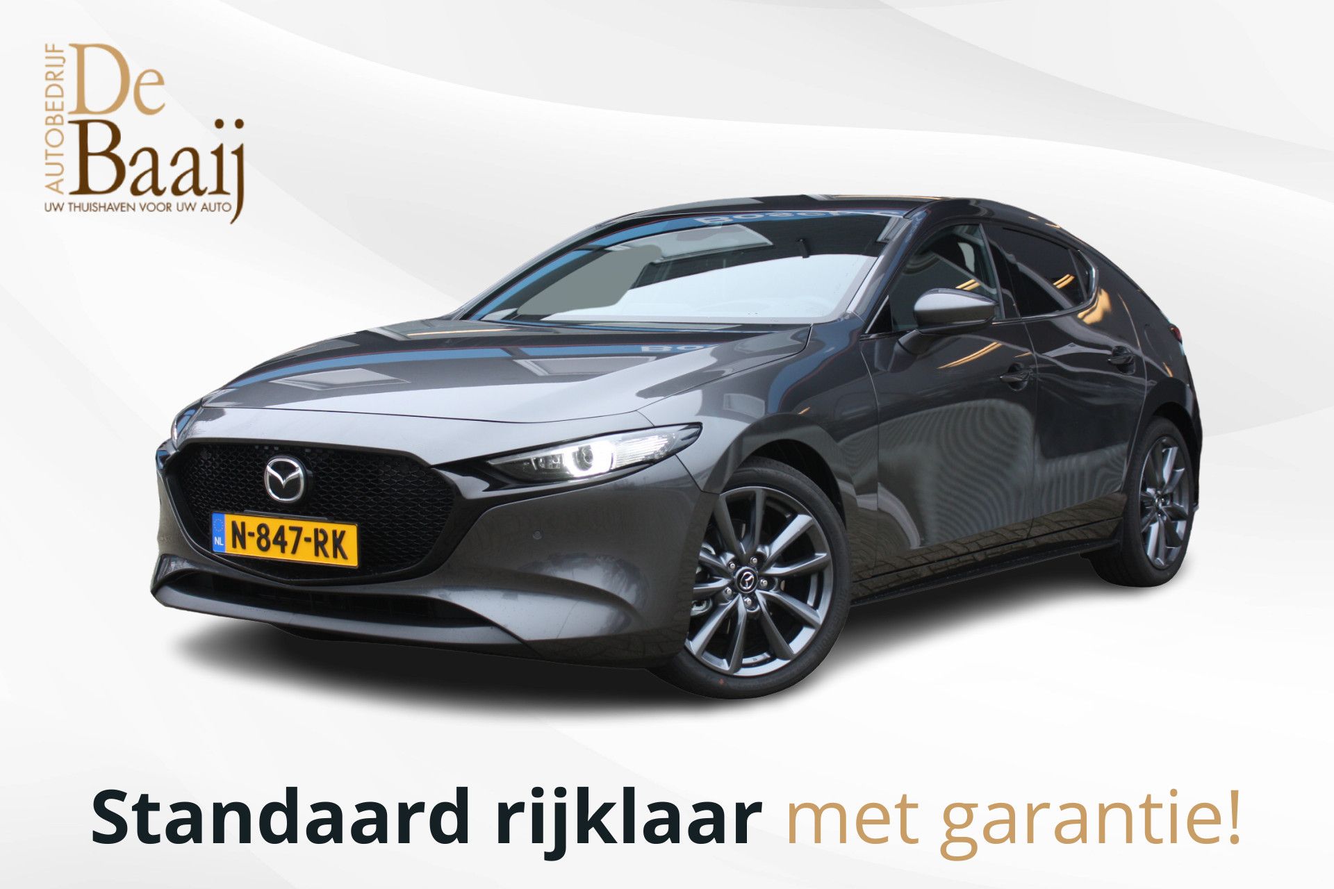 Mazda 3 2.0 e-SkyActiv-G 122 | Stoel- Stuurverwarming | Apple carplay/ Android auto | DAB | LED | HUD | bij viaBOVAG.nl
