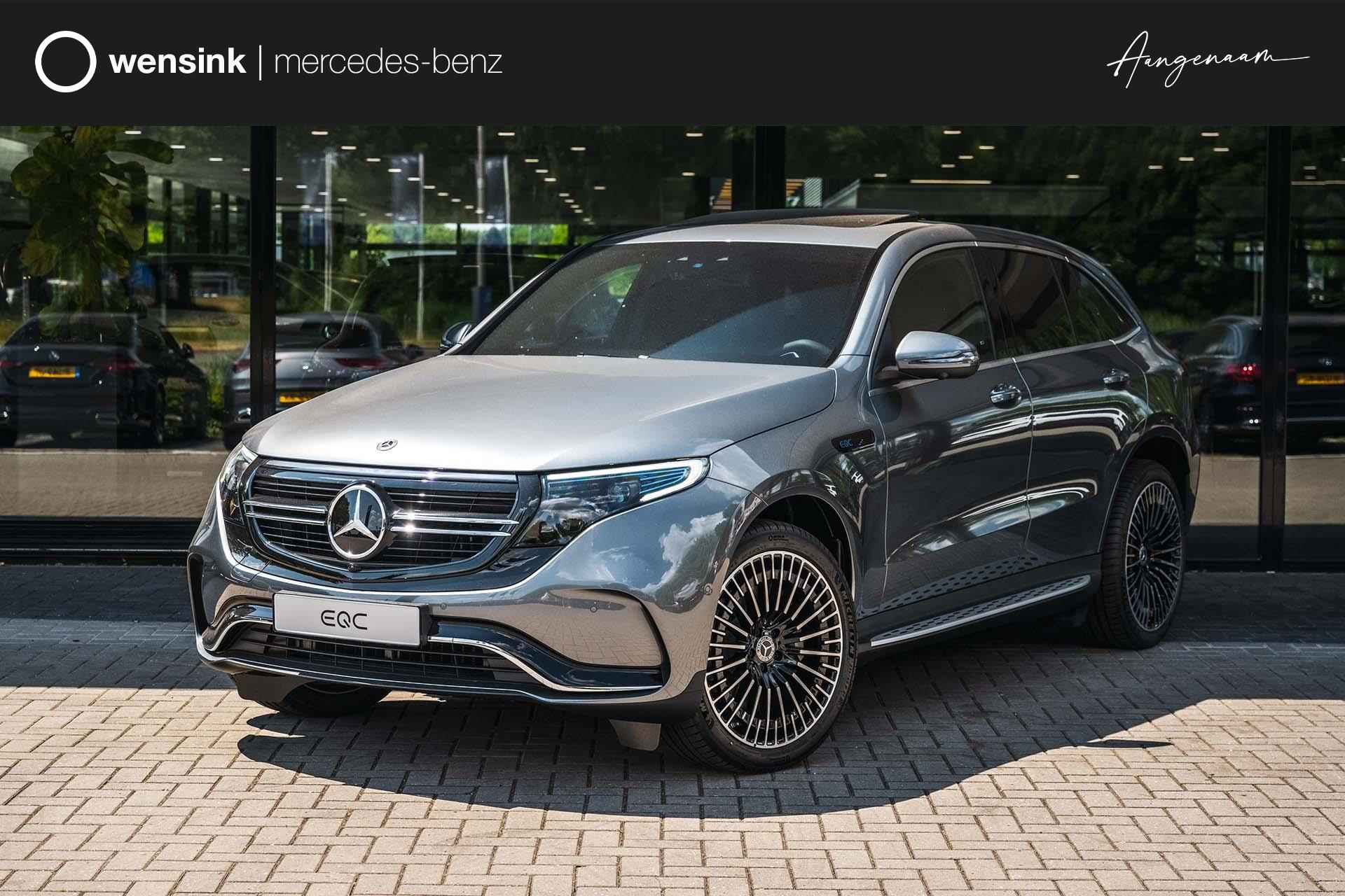 Mercedes-Benz EQC 400 4MATIC AMG Line | Panorama-schuifdak | Trekhaak | Memory-pakket | Treeplanken | Stoelverwarming | Sfeerverlichting - 1/33