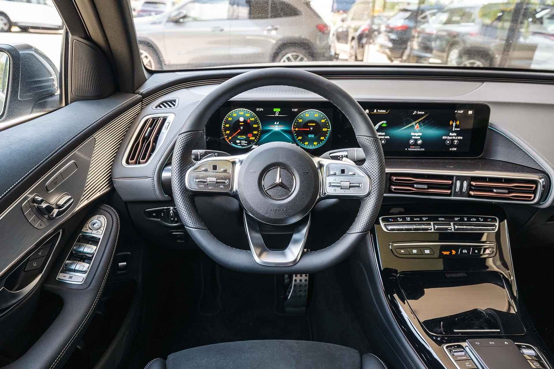 Mercedes-Benz EQC 400 4MATIC AMG Line | Panorama-schuifdak | Trekhaak | Memory-pakket | Treeplanken | Stoelverwarming | Sfeerverlichting - 23/33
