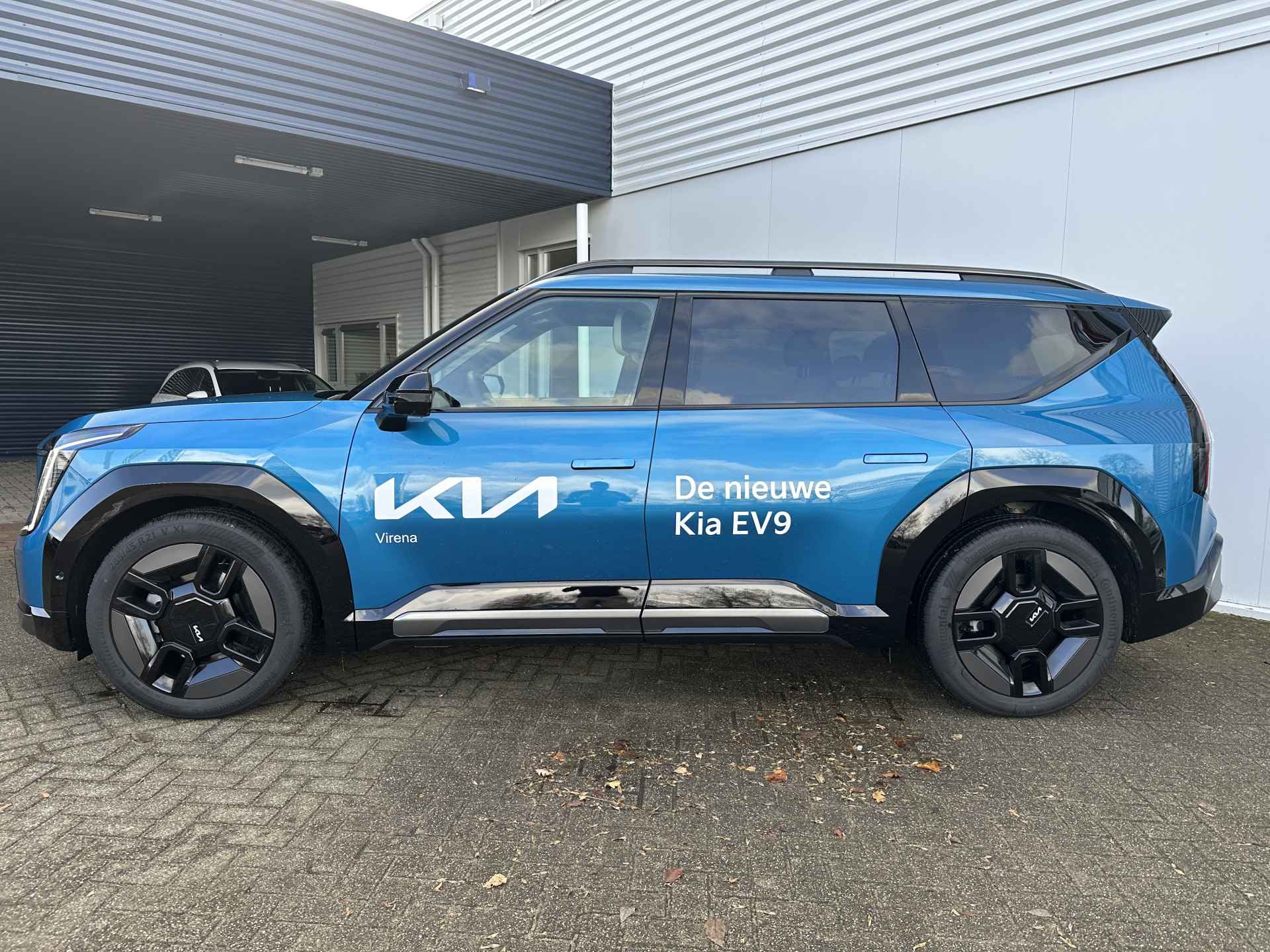 Kia EV9 Launch Edition GT-Line AWD 100 kWh - Uit voorraad leverbaar - Navigatiesysteem 12,3 inch scherm - Batterijverwarming - Digitale Key - Head-up display - Bi-directioneel laden & Slimladen (V2G/V2H) - Fabrieksgarantie Tot 2030 - 5/63