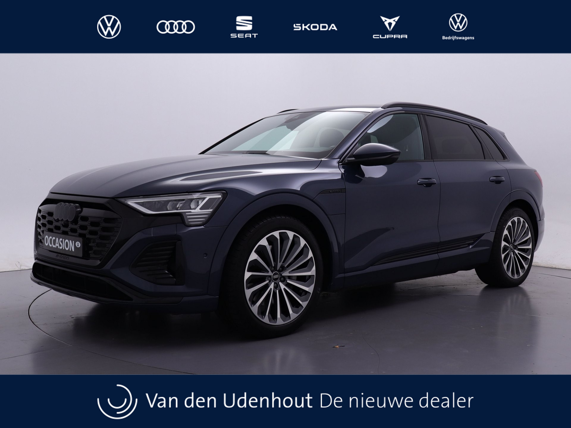 Audi Q8 e-tron 50 quattro S Edition | Panoramadak | Comfortsleutel | 4 zone clima | 21" LMV |