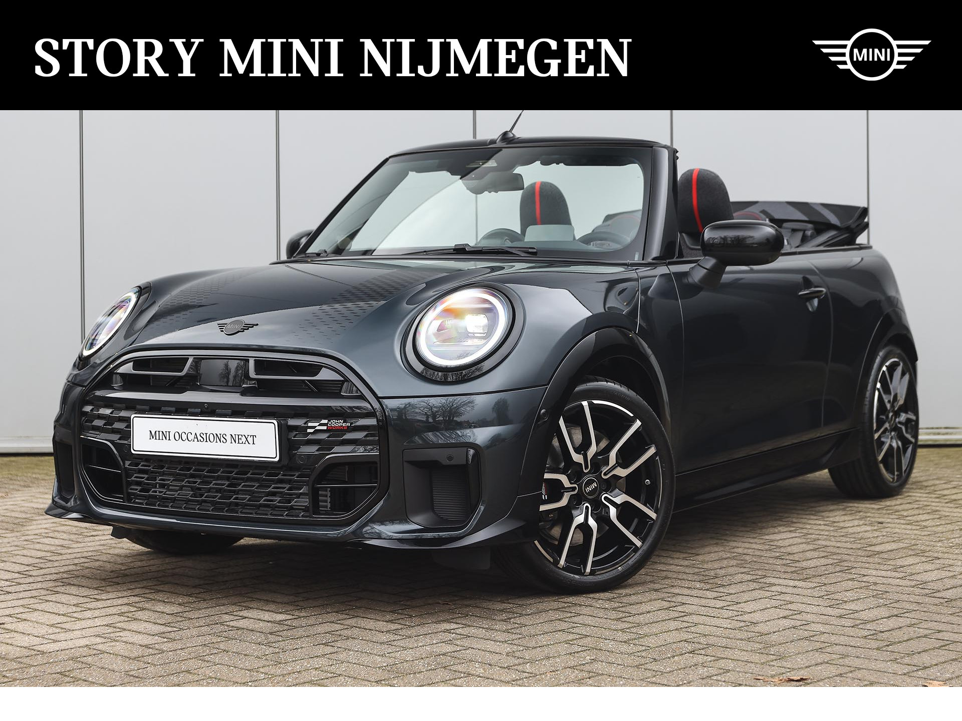 MINI Cabrio Cooper S Automaat / JCW / Pakket XL / 18" JCW Lap Spoke 2-tone