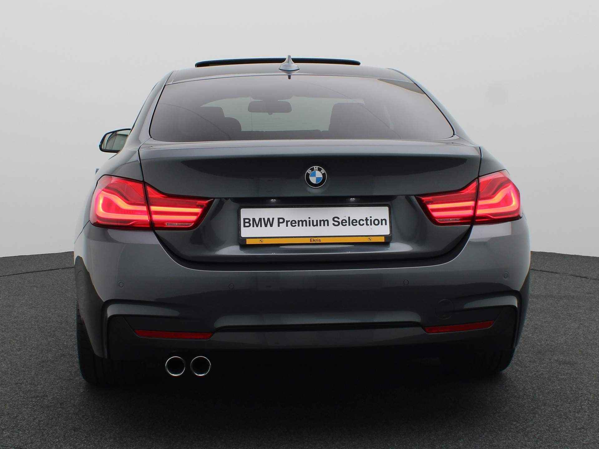 BMW 4 Serie Gran Coupé 418i / High Executive M Sportpakket / Schuifdak / Lederen Sportstoelen / Navigatie Prof. / 19" - 5/32