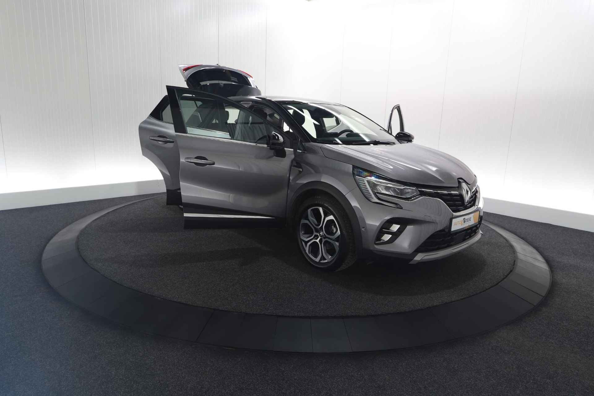 Renault Captur Mild Hybrid 140 EDC Techno | 360 Camera | 9.3 Inch Grootscherm | Stoelverwarming | Apple Carplay | 18 Inch Lichtmetalen Velgen - 85/88