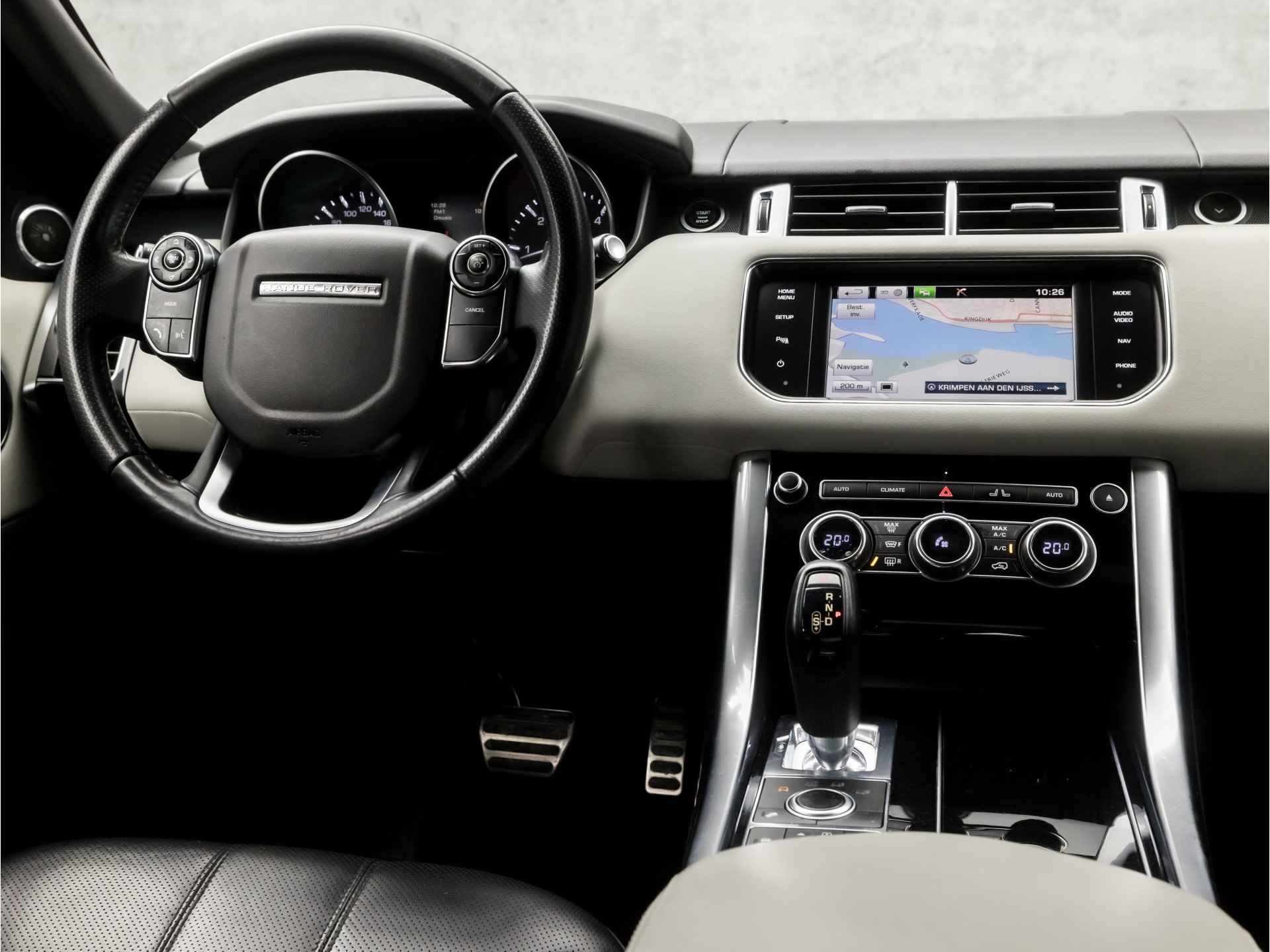 Land Rover Range Rover Sport 3.0 TdV6 S Automaat (NAVIGATIE, MERIDIAN AUDIO, CAMERA, STOELVERWARMING VOOR/ACHTER, ELEK SPORTSTOELEN, LEDER, KEYLESS, XENON, NIEUWSTAAT) - 7/41