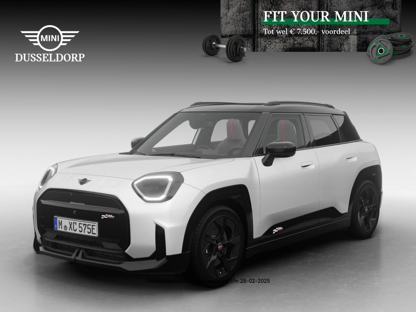 MINI Aceman SE John Cooper Works Pakket XL PRIVATE LEASE EUR 605,- (48 mnd/10.000 km)