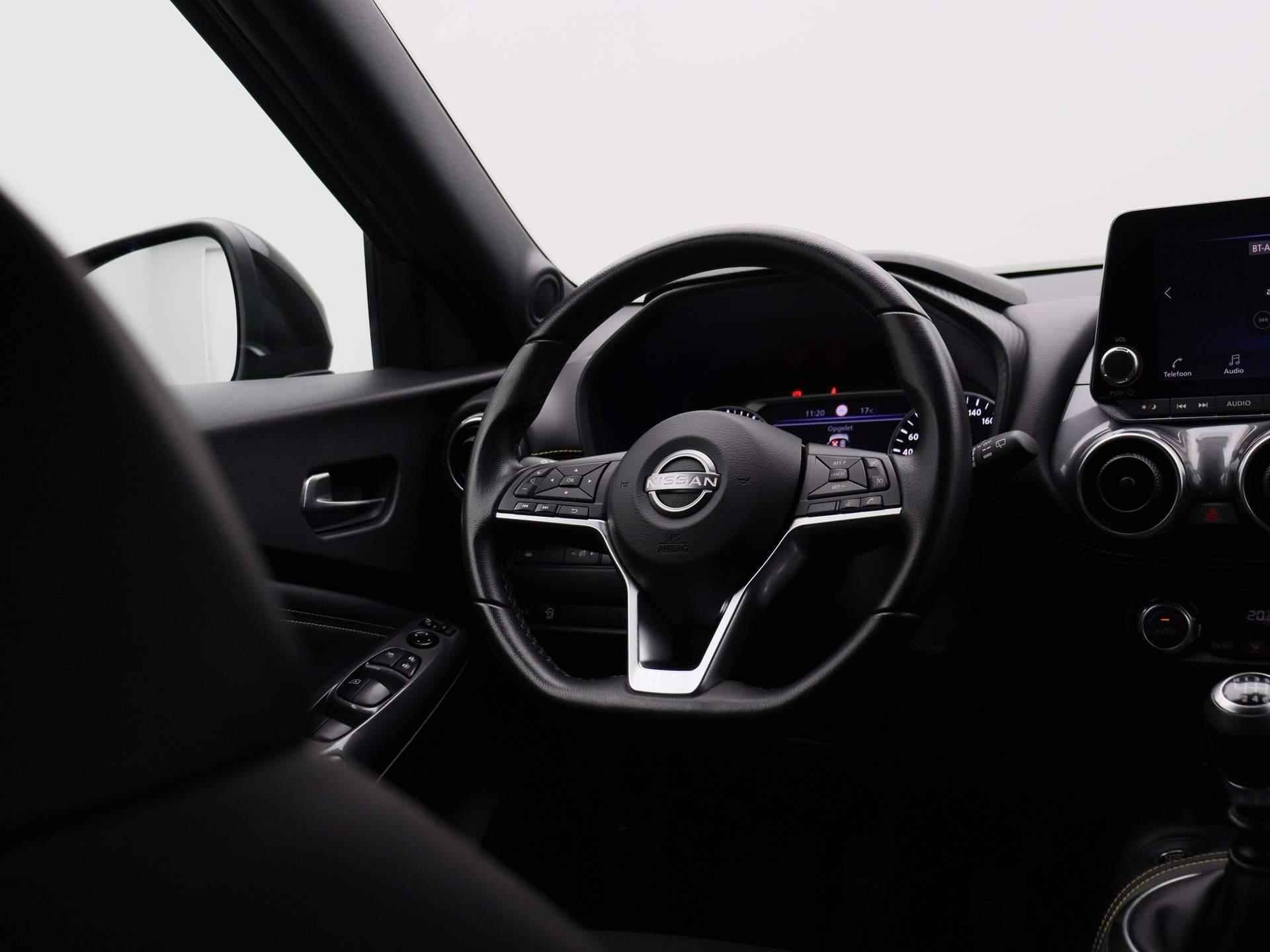 Nissan Juke 1.0 DIG-T Kiiro | 19" LMV | Camera | PDC Voor + Achter | Apple Carplay & Android Auto | Keyless | LED-Verlichting | Half-Lederen Bekleding | Climate Control - 11/38