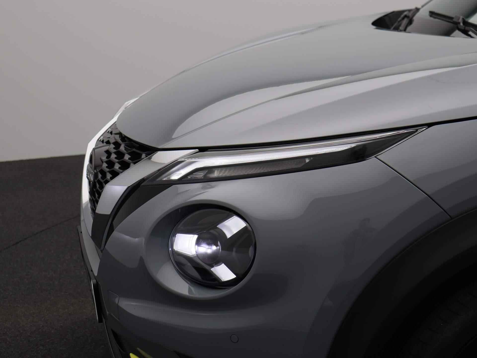 Nissan Juke 1.0 DIG-T Kiiro | 19" LMV | Camera | PDC Voor + Achter | Apple Carplay & Android Auto | Keyless | LED-Verlichting | Half-Lederen Bekleding | Climate Control - 16/38