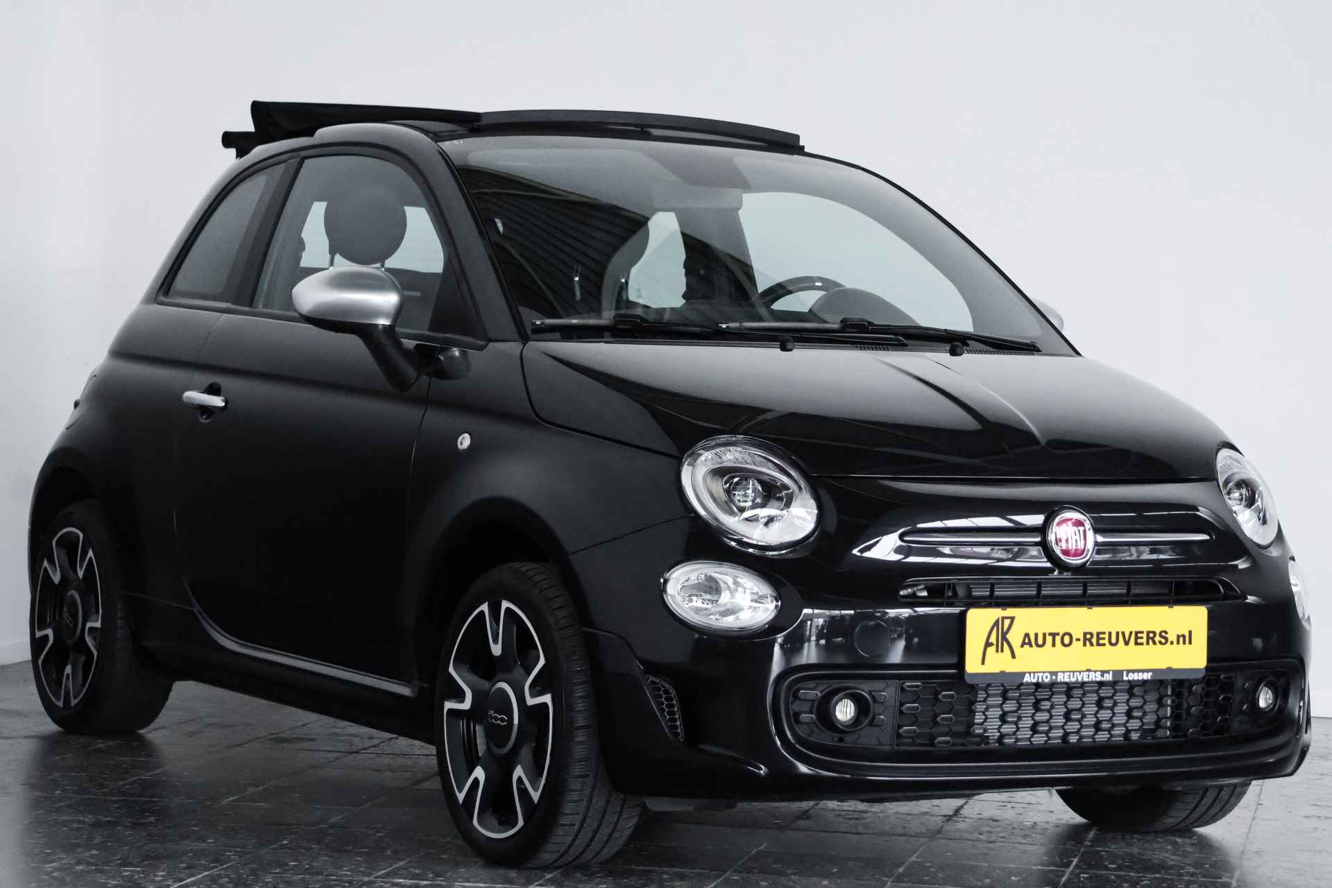 Fiat 500C 1.0 Hybrid Sport / Opendak / Leder / Cruisecontrol / Allseason - 5/24