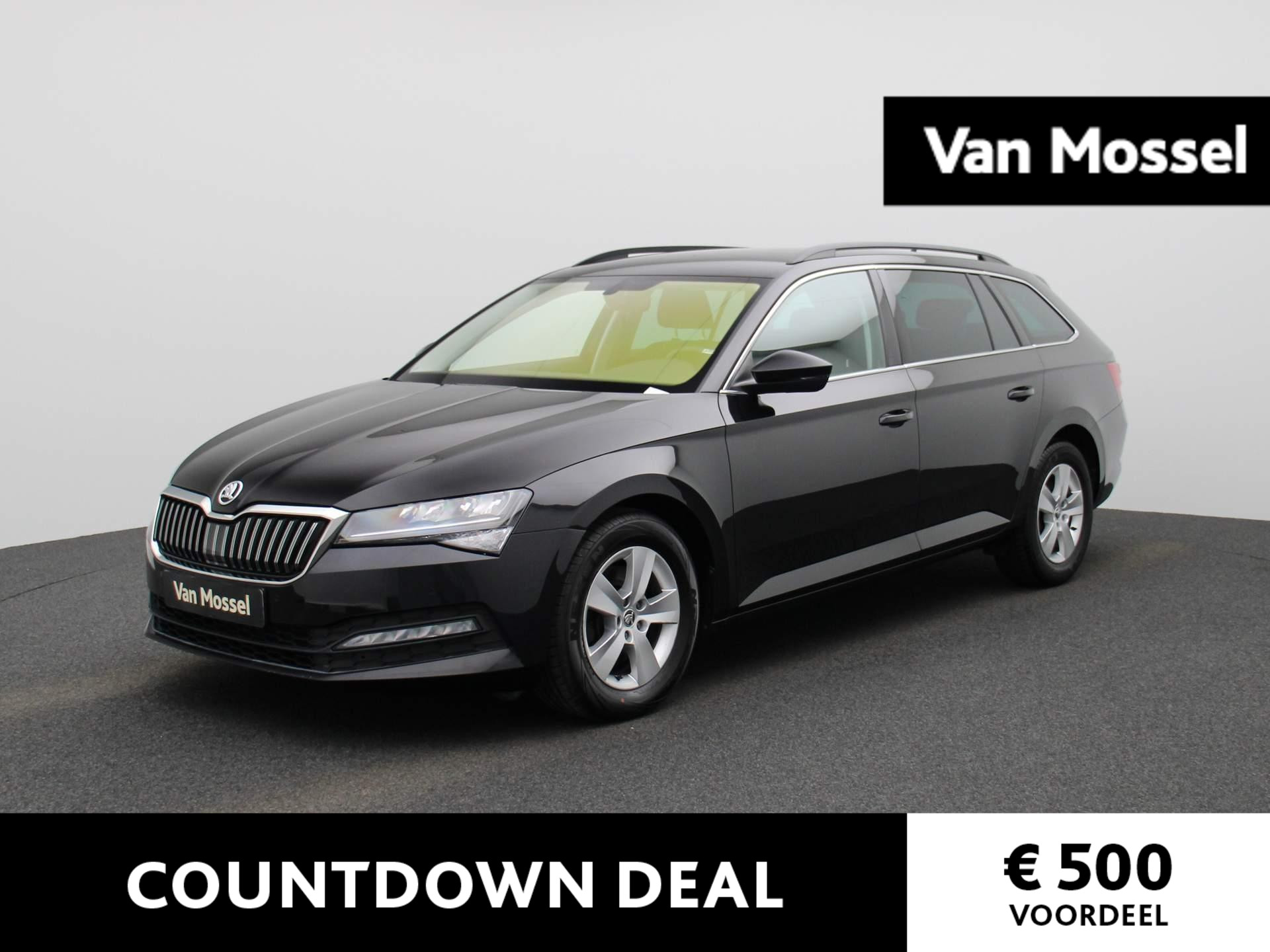 Skoda Superb 1.6 TDI Ambition Business | NAVIGATIE | CLIMATE CONTROL | PARKEERSENSOREN | LMV | CAMERA | ELEK.STOEL |