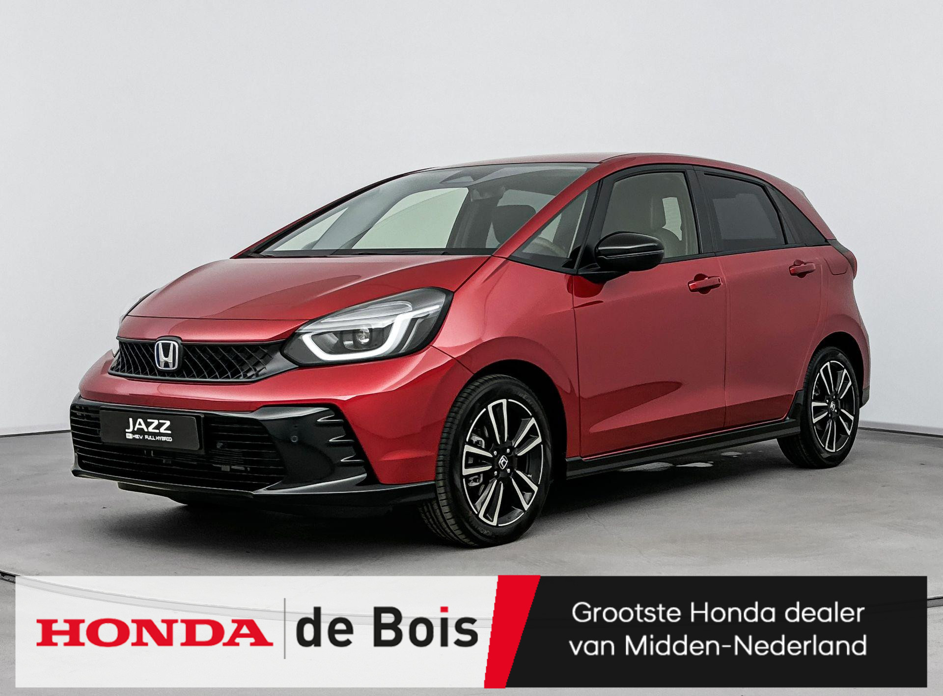 Honda Jazz 1.5 e:HEV Advance Sport | Tot 10 jaar garantie!* | Op bestelling | 16 inch | Navigatie | Sideskirts | Spoiler | Led verlichting | Dode hoeksensoren |