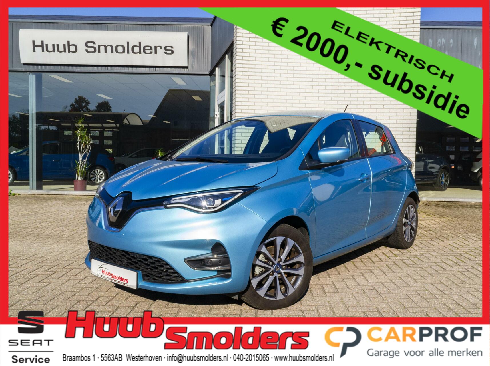 Renault Zoe R135 Intens 52 kWh Koopaccu| Navigatie