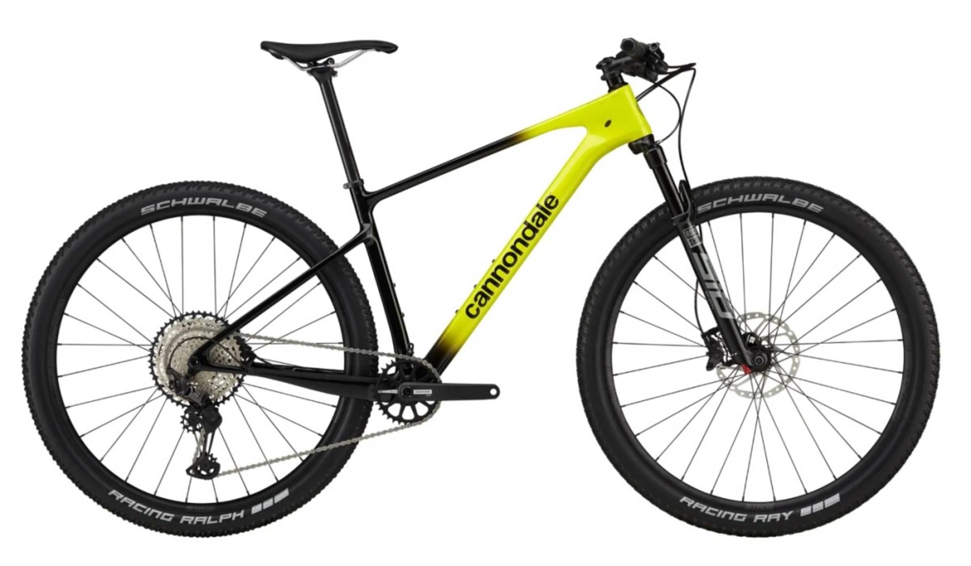 Cannondale Scalpel HT Carbon 3 Heren Highlighter LG L 2024 - 1/1