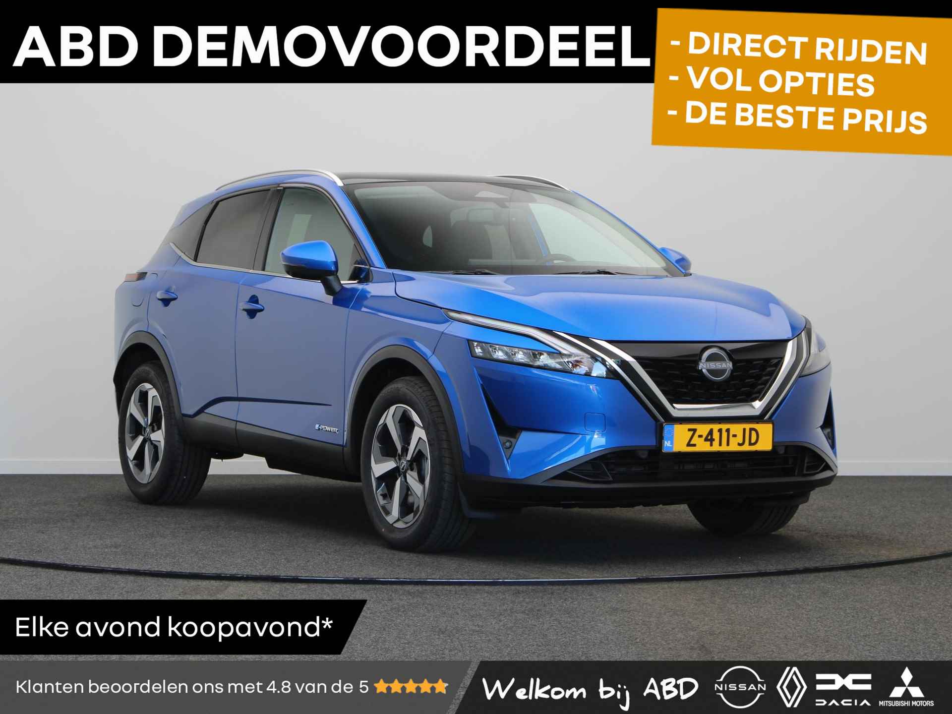 Nissan Qashqai 1.5 e-Power Limited Edition | DEMOVOORDEEL!! | 360 Graden Camera | Panoramdak | Apple Carplay/Android Auto | Adaptief cruise control | - 1/44