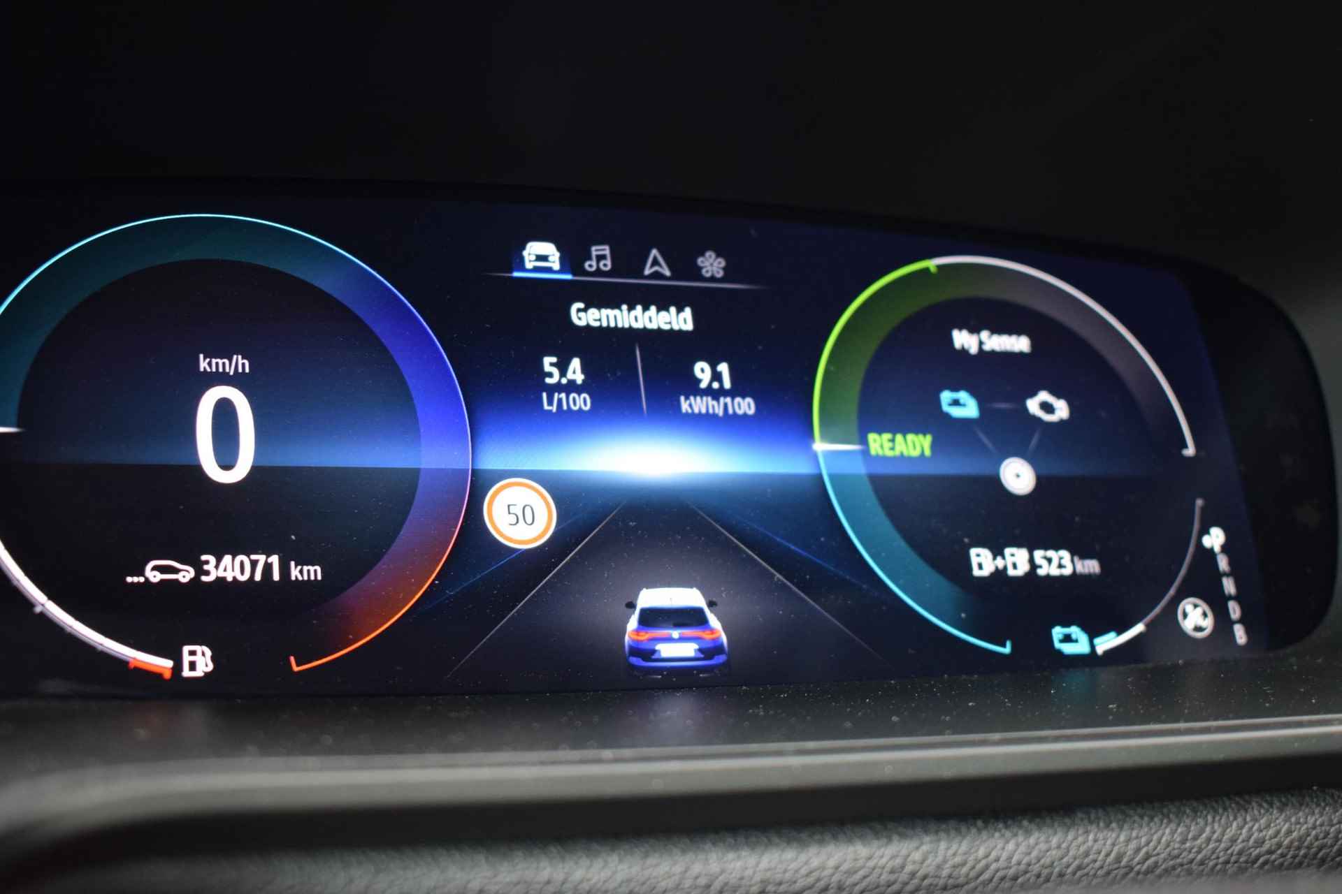 Renault Mégane Estate 1.6 Plug-In Hybrid 160 Intens / LED / Navigatie / Stoelverw. / Carplay - 17/37