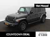 Jeep Wrangler Unlimited 4xe 380 Sahara | Lederen Bekleding | Stoel + Stuurverwarming | Off Road Camera | Navigatie | Apple Carplay | Alpine Premium Audio |